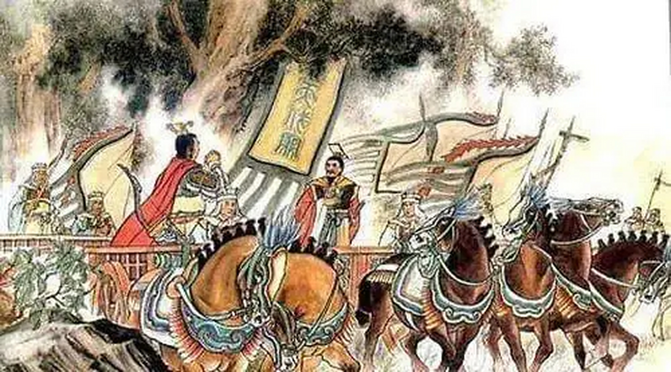 当时的熊渠不仅自己称王,还把自己三个儿子都分封为王.