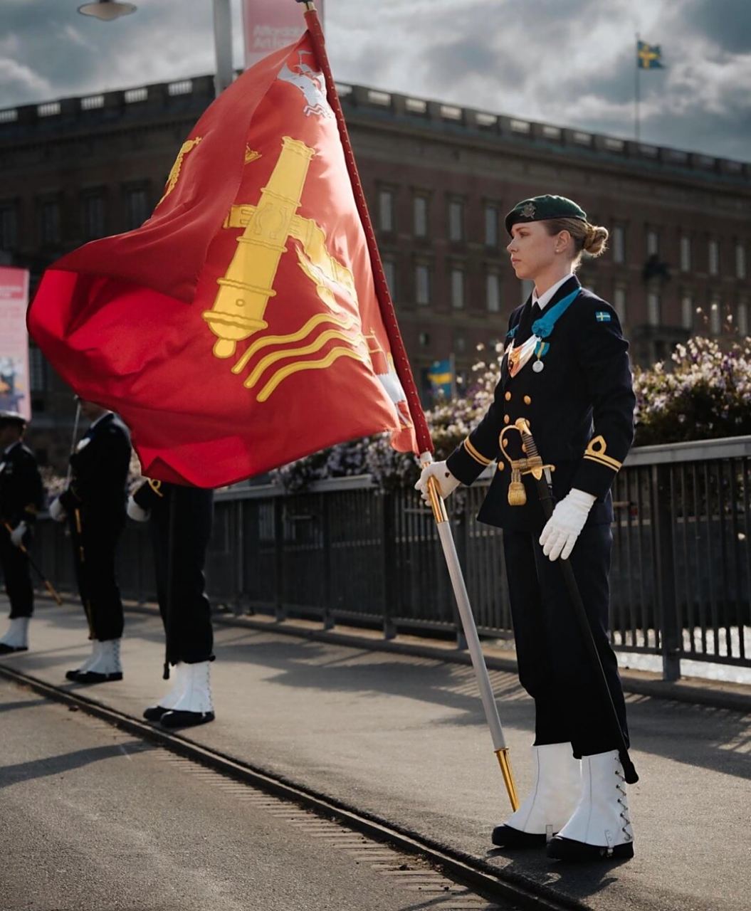 军装盛宴:瑞典王国的一天,历史的重现  瑞典国王卡尔十六世·古斯塔夫