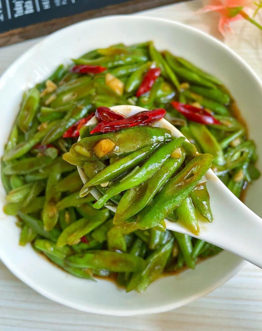 清炒四季豆,太下饭了7515 超级下饭的家常菜  #奇趣美食嘉年华