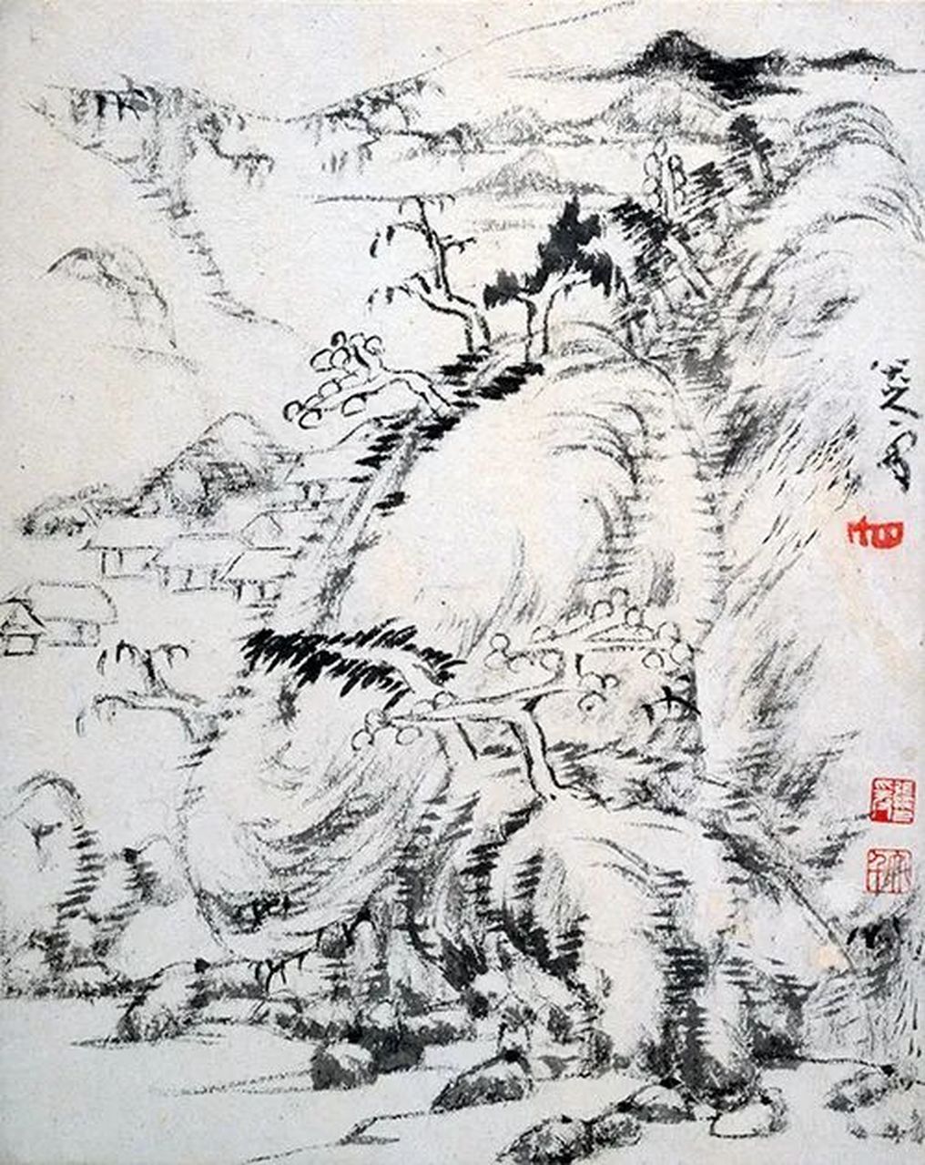 北京画家寒山图片