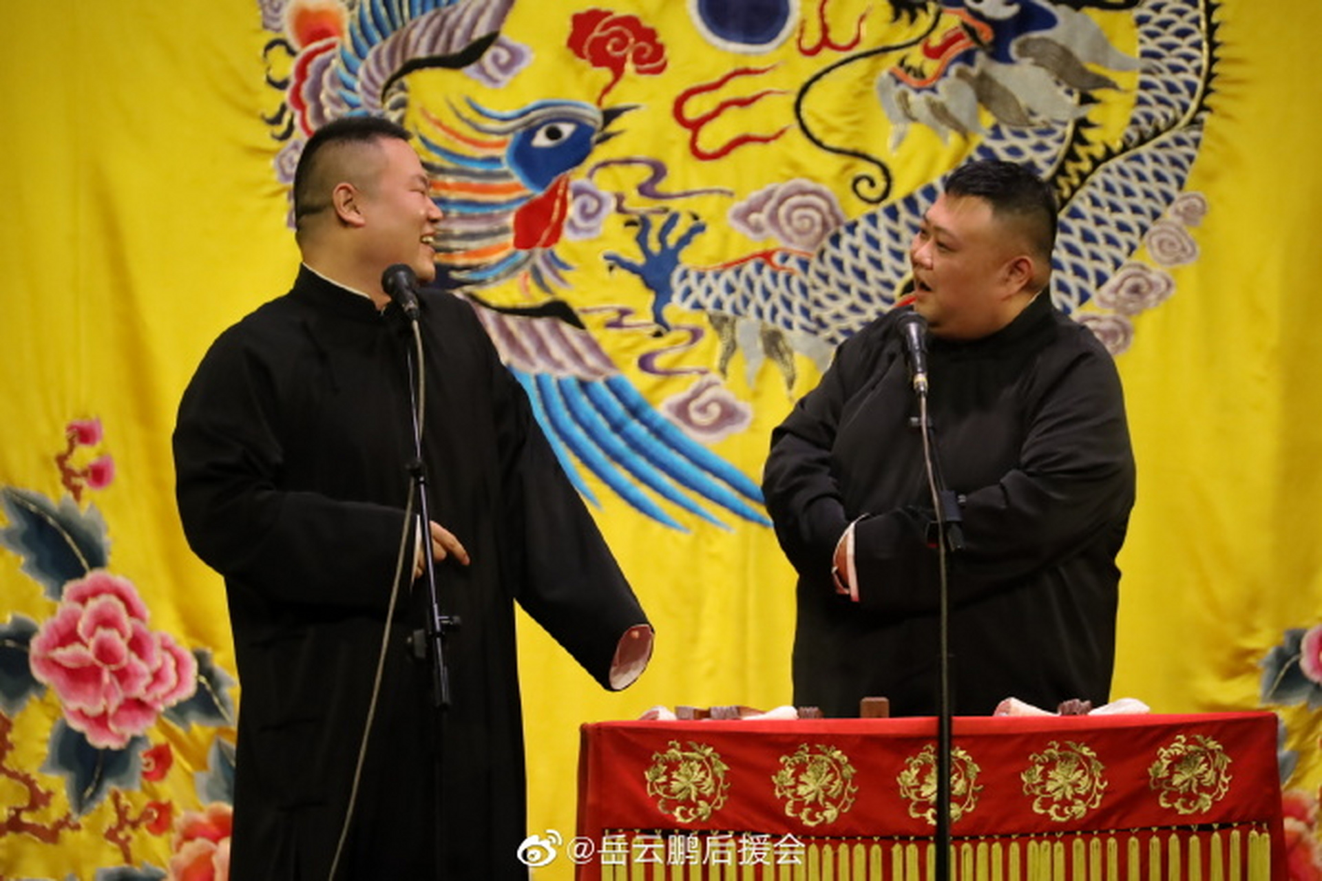 孙越岳云鹏在德云社湖广会馆营业,2020年,孙越和岳云鹏首次在相声舞台