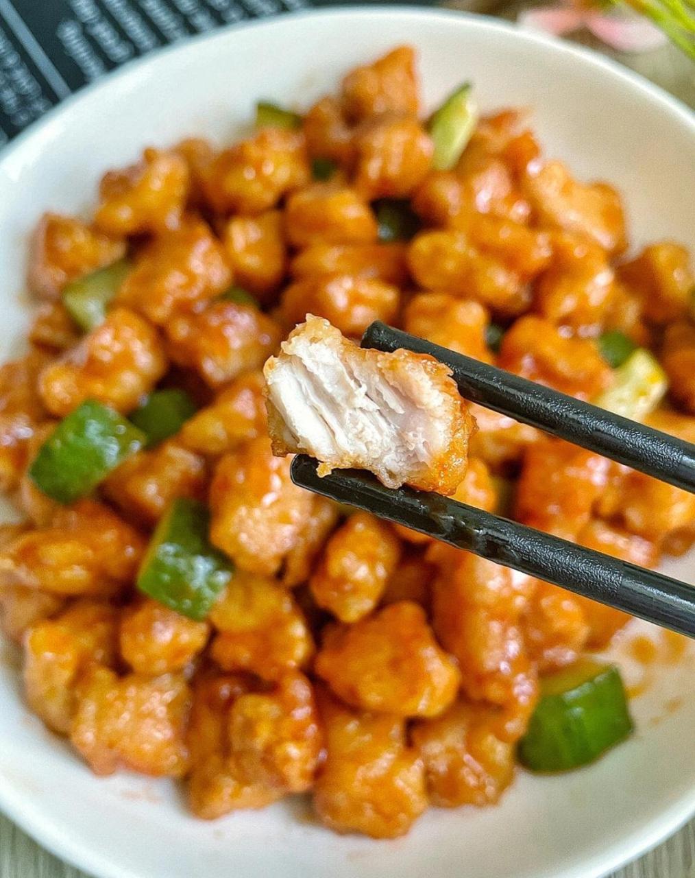 家常菜,每天不重样,糖醋樱桃肉,美食日常我的美食日记超级下饭的家常