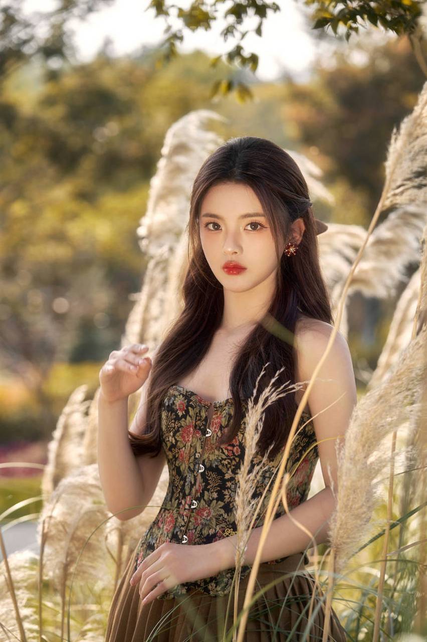 杨超越户外写真,优雅迷人少女感十足!