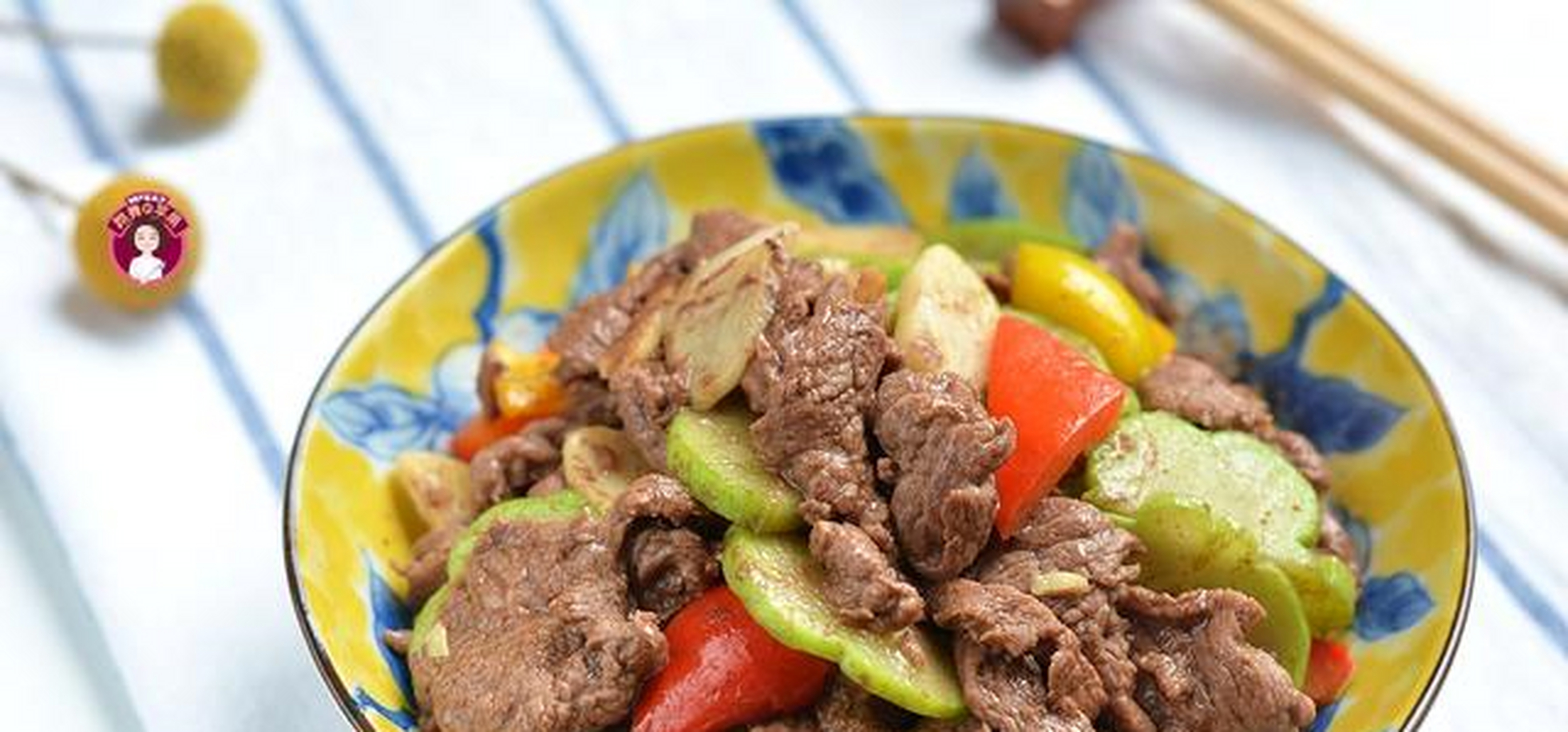 【快手滋味菜之牛肉炒佛手瓜】---[骷髅]