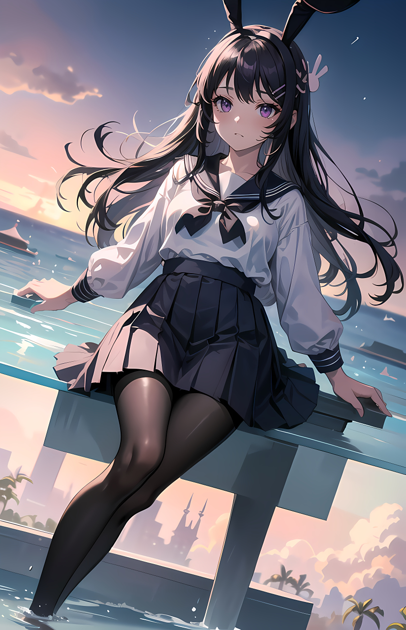 秋日生活创作季# #二次元美图# #壁纸分享# #樱岛麻衣