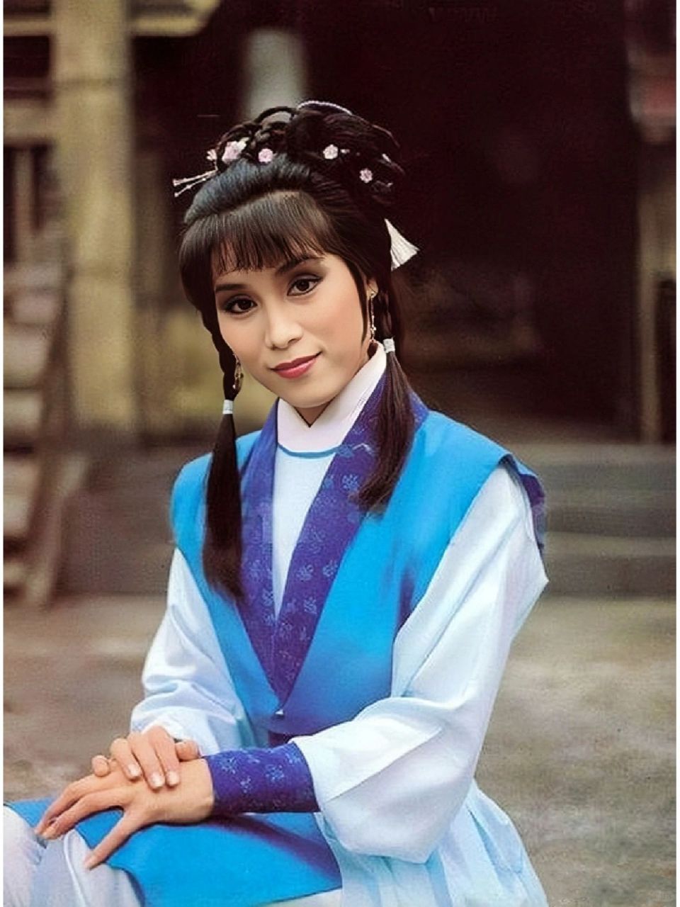 83版射雕英雄传 | 穆念慈  杨盼盼饰演穆念慈  这版穆念慈有一种很