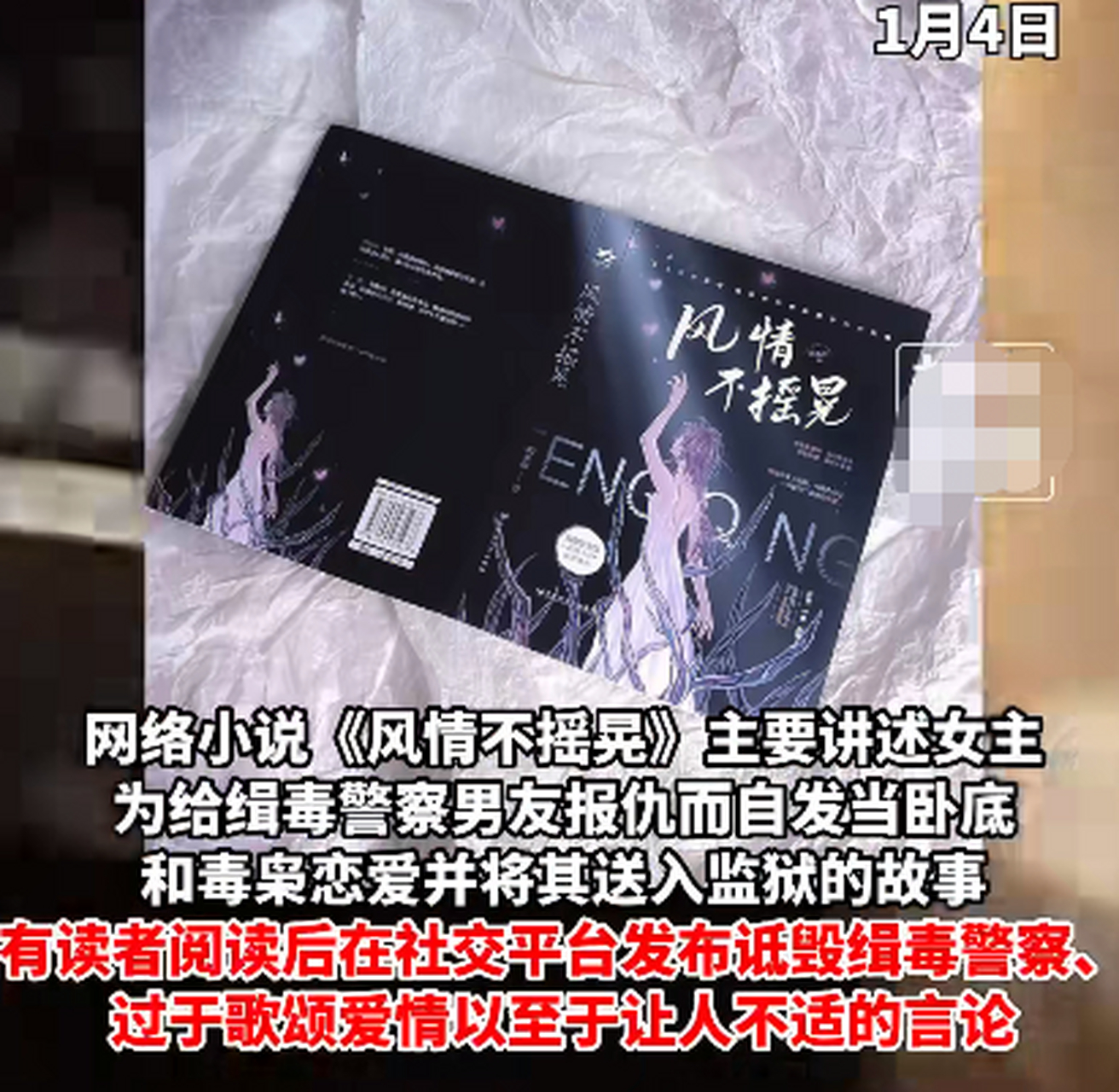 大毒枭和刑警的小说