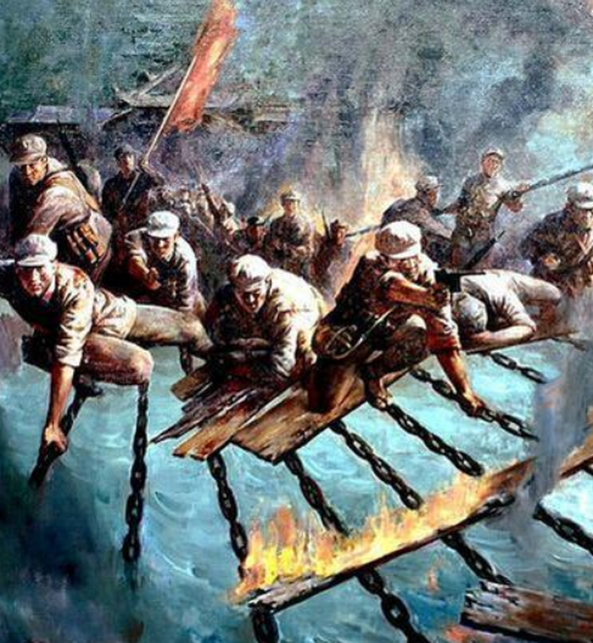 飞夺泸定桥的红四团,政委名满天下,团长却鲜有人知 说起飞夺泸定桥