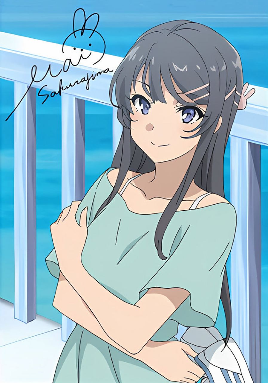 「青春猪头少年不做小学美少女的梦」 ​​​ 来场者特典插图