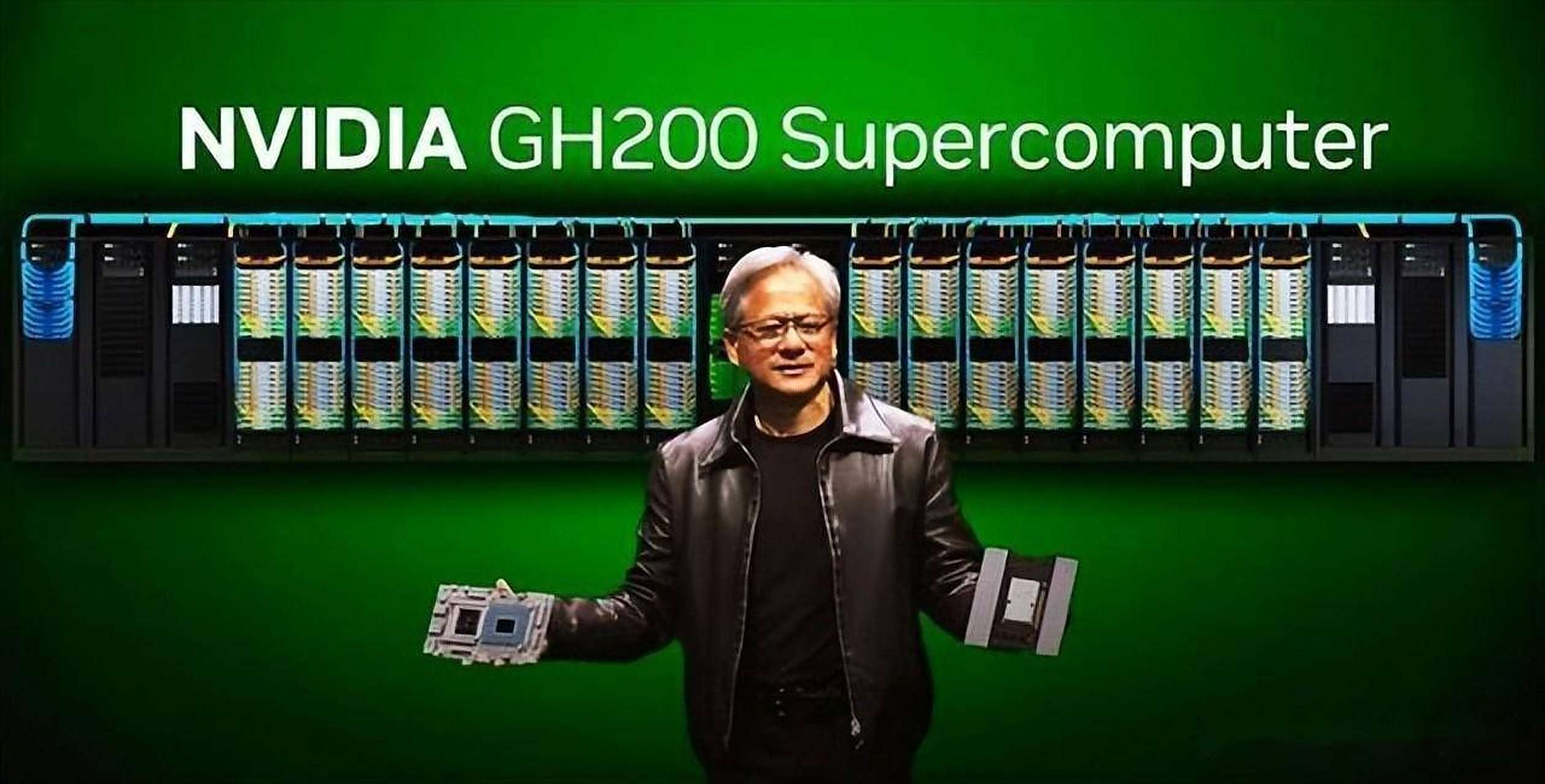 近日,英伟达发布超级芯片gh200 grace hopper,为