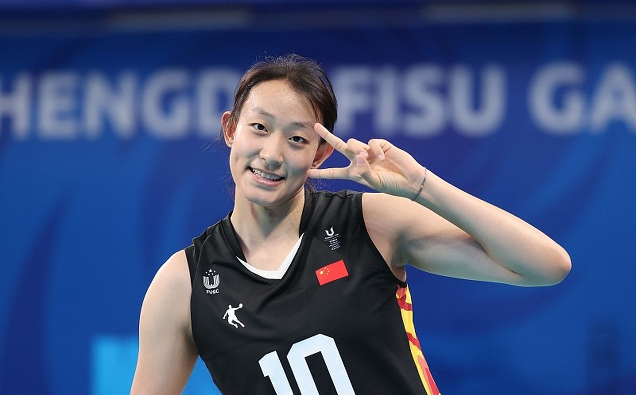 中国女排# #成都大运会中国女排