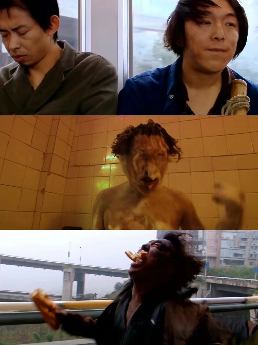 黄渤在电影中扮演了一个小人物,他通过一系列搞笑和荒诞的事件,展现了