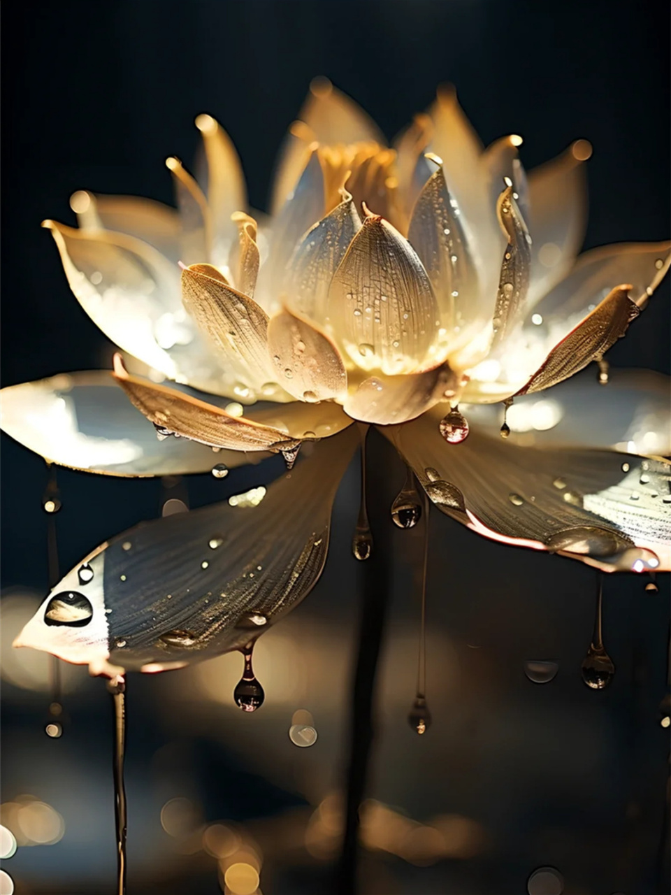 金莲  金色莲花,好运连连,你们知道金色莲花的寓意吗?