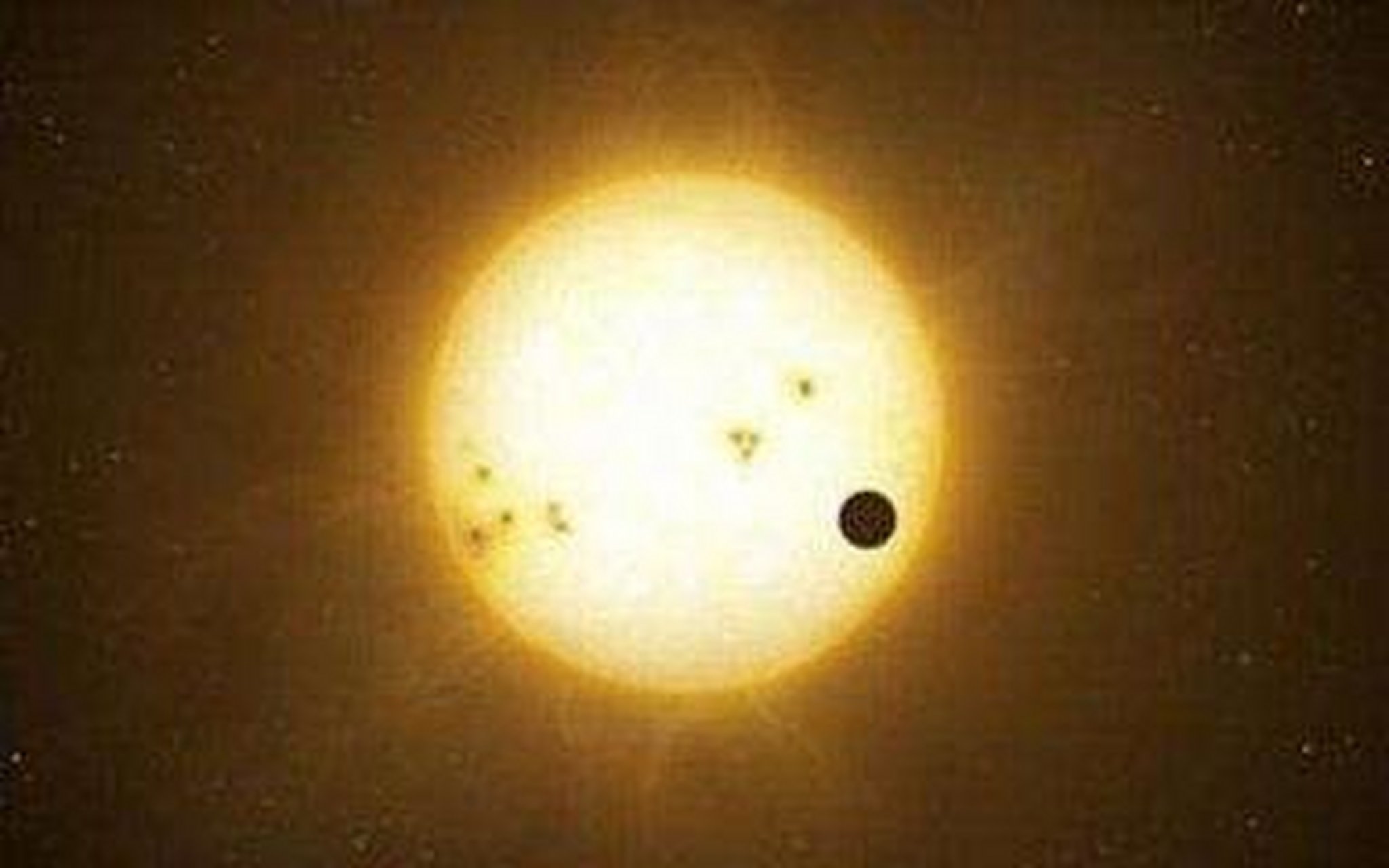 一百年出现13次的#水星凌日#真的美