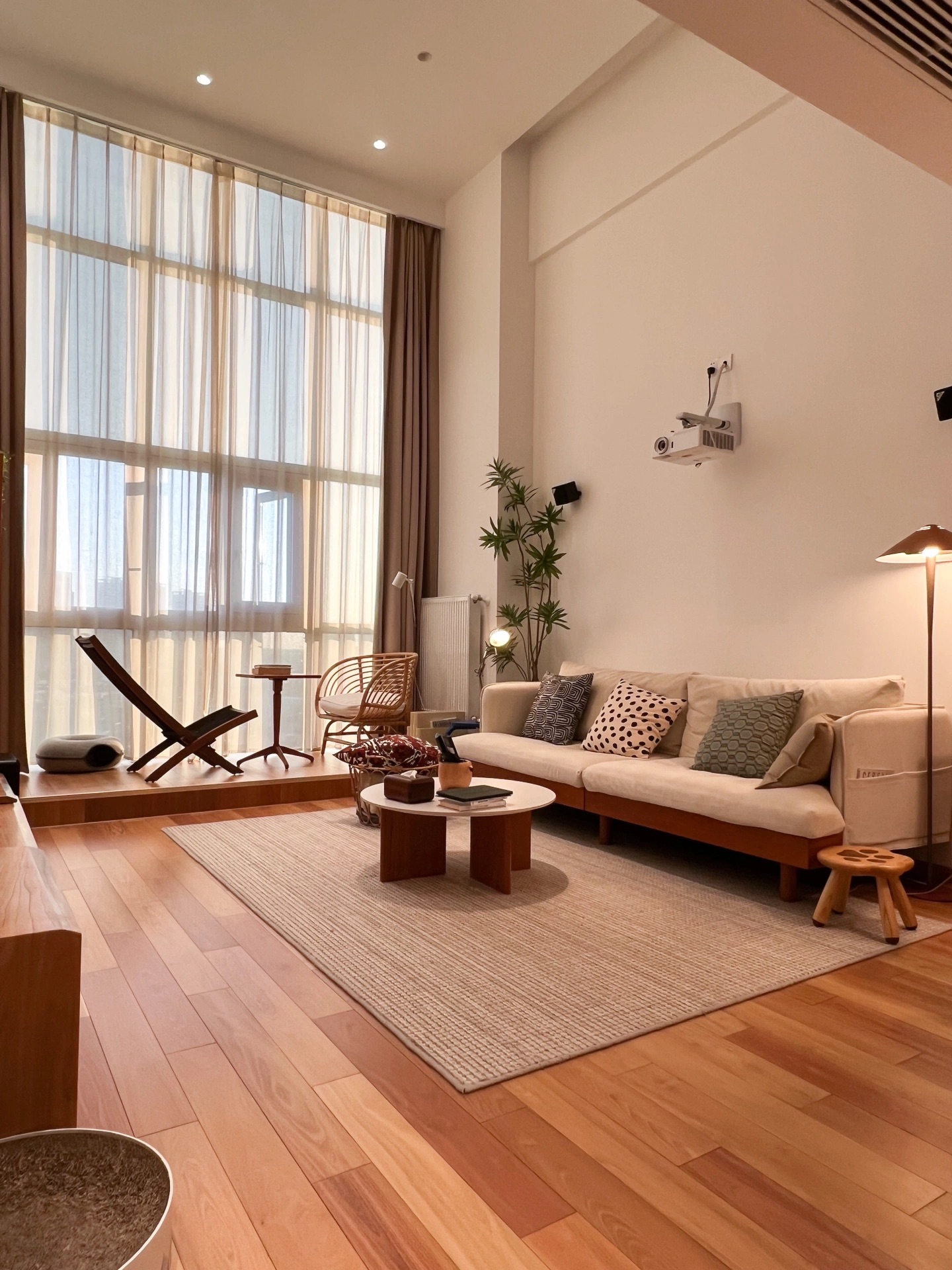 朋友说我家是永远不会翻车的复古原木风