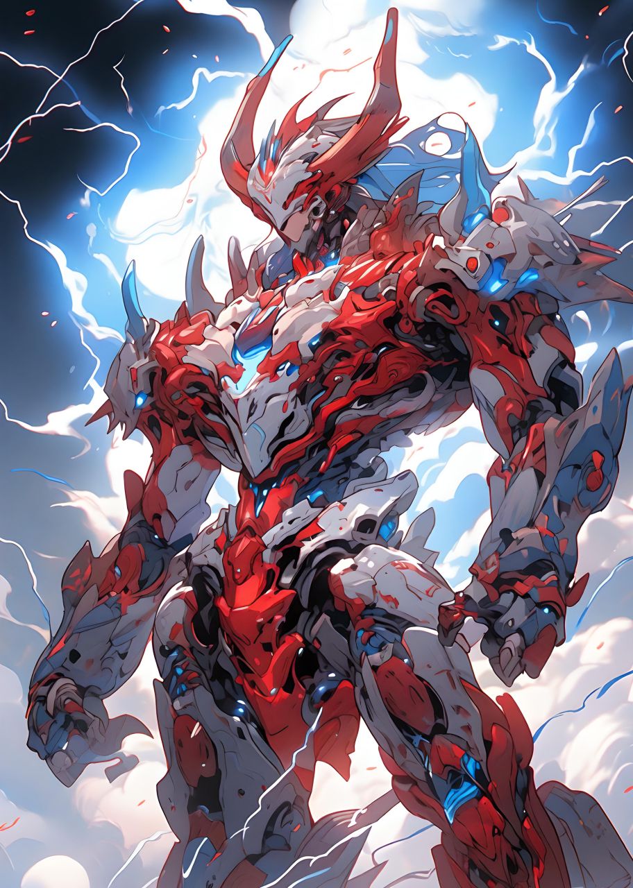 a绘43龙骑士,#龙##图片##动漫头像和壁纸##二次元##骑士##科幻机甲