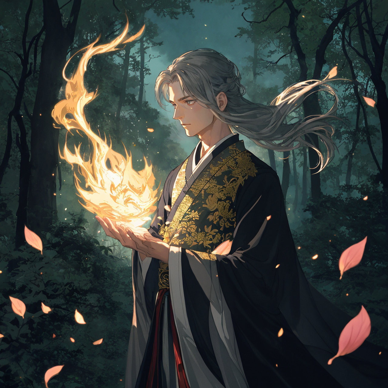 ai共创计划# 小说插画——修仙#古风