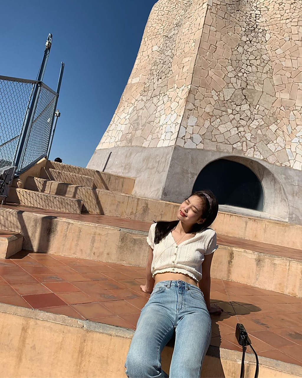 jennie私服穿搭合集 妮妮更新花样游客照了 jennie日常私服穿搭小合集