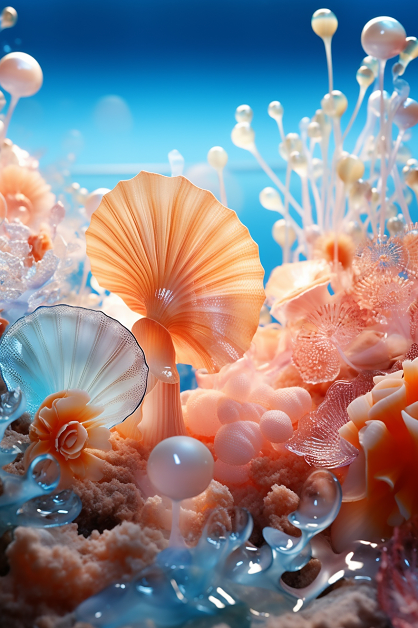 海底里那些美丽的贝壳