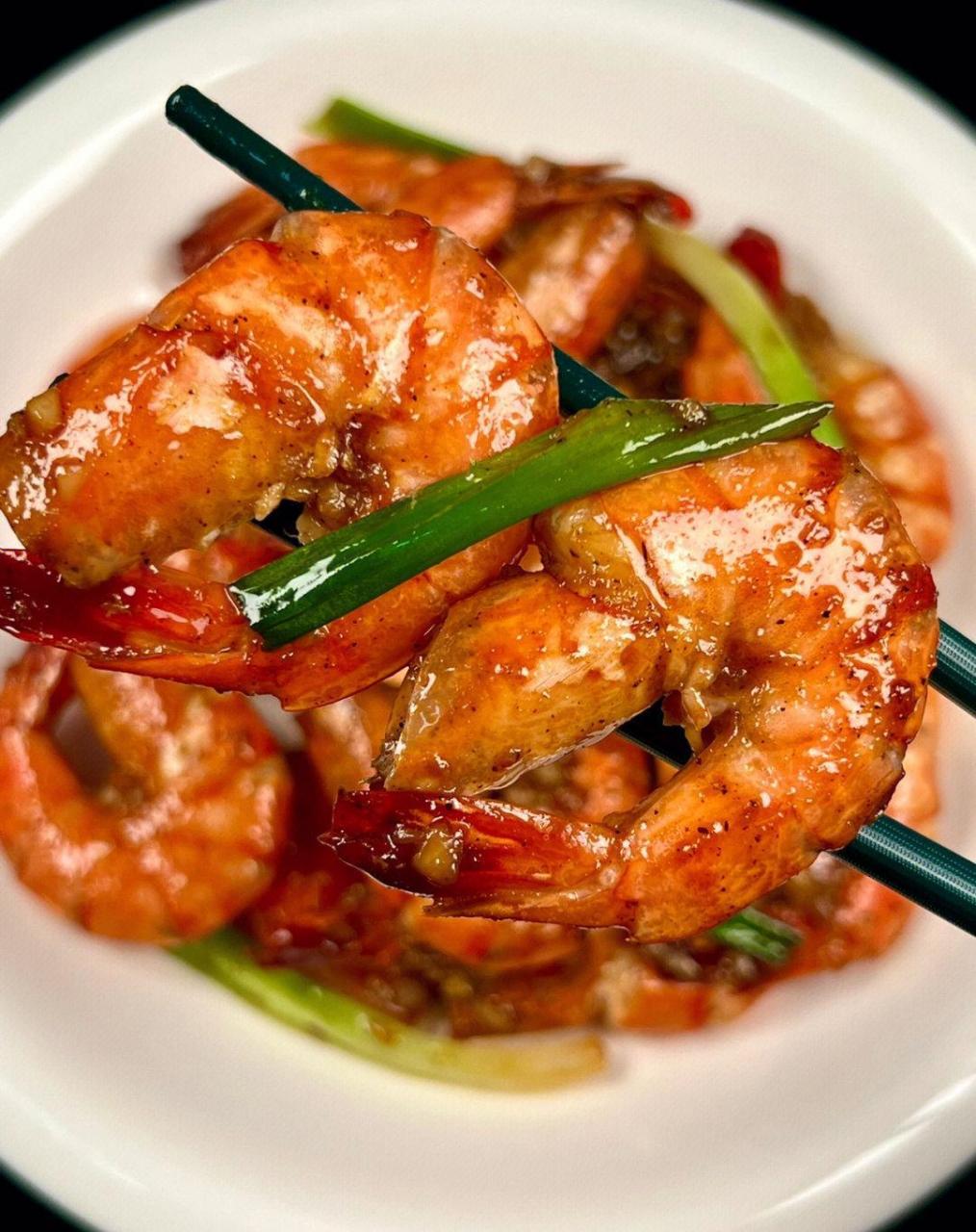 芥末蒜蓉虾,简直击中我的心[色色r] 这样做,肉质滑嫩,芥末独特的口感,