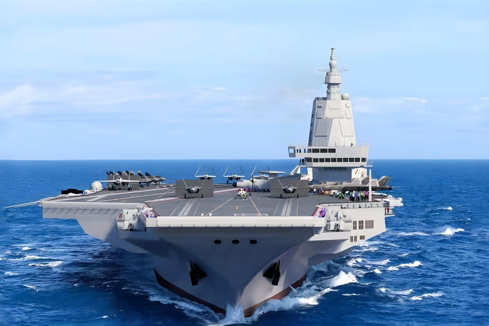 仅用歼35,福建,山东甲板能搭载多少架舰载机?