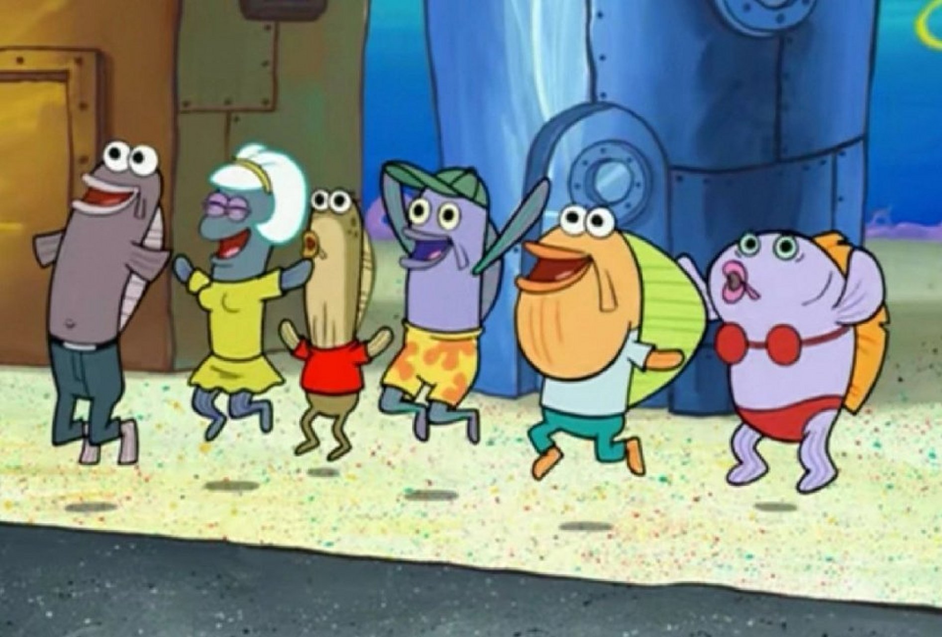 比奇堡的居民们