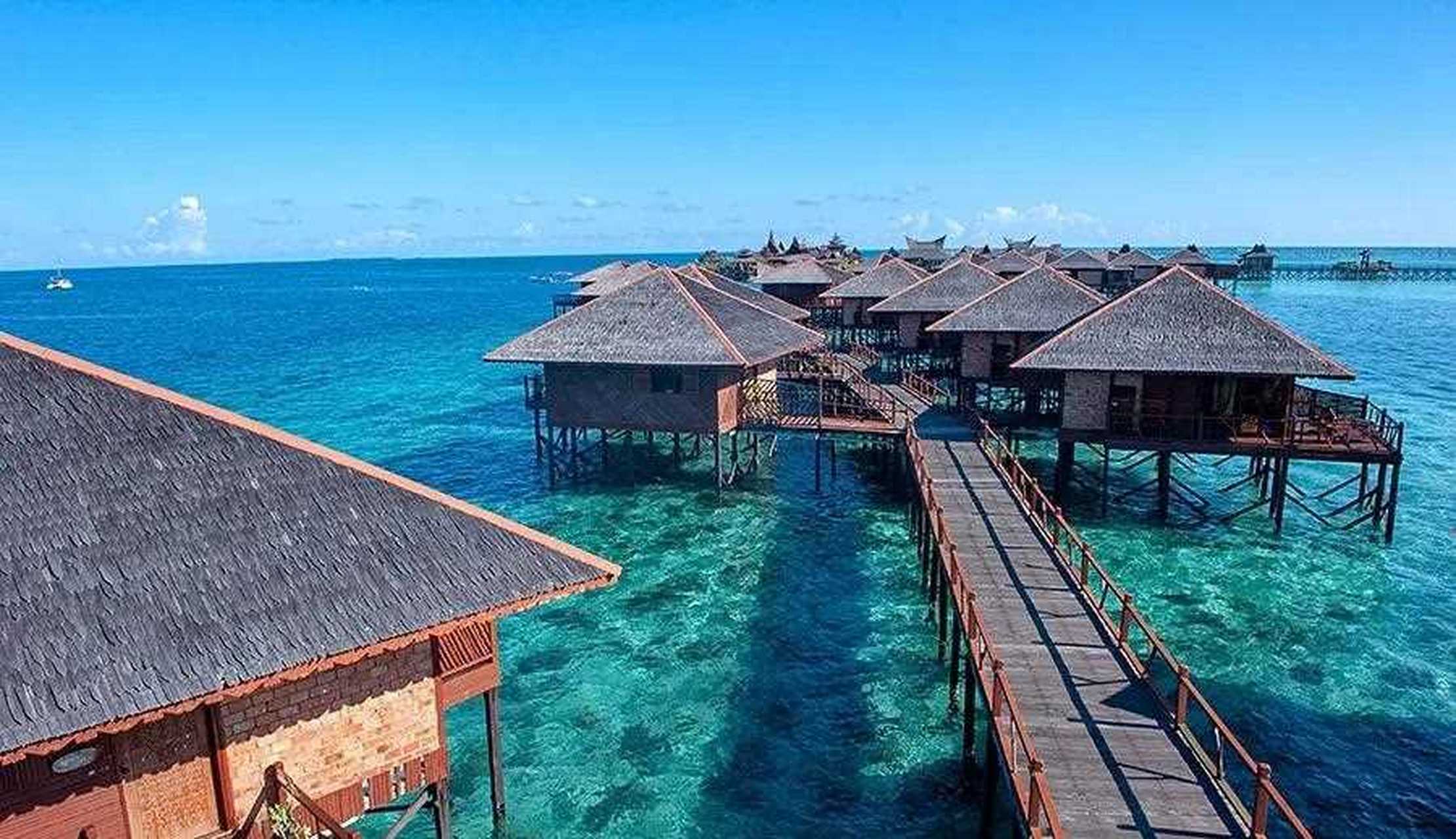 简称swv,早在1995年就已开始营业,是马布岛上最早的纯水上屋度假村