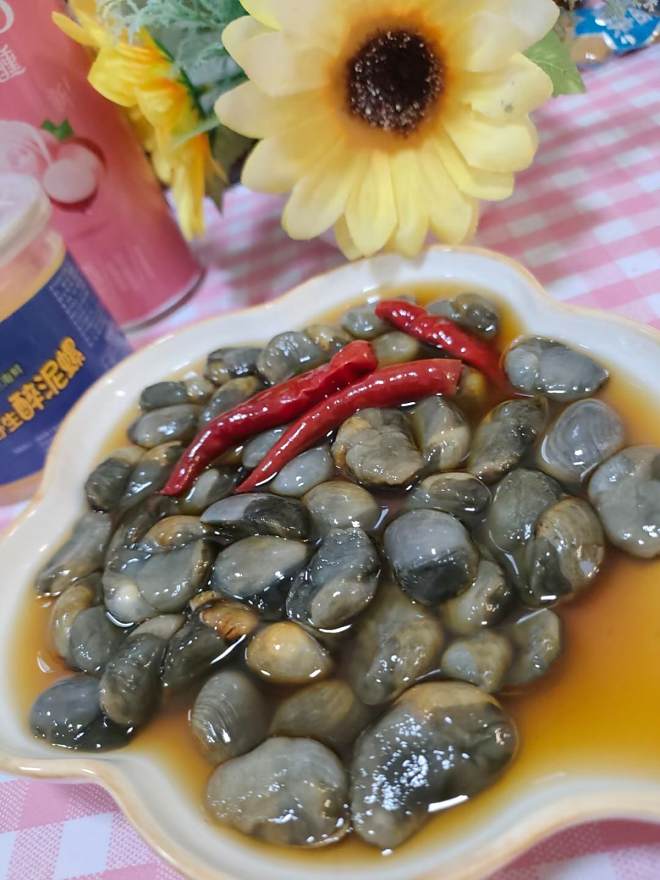 东港当地黄边大泥螺