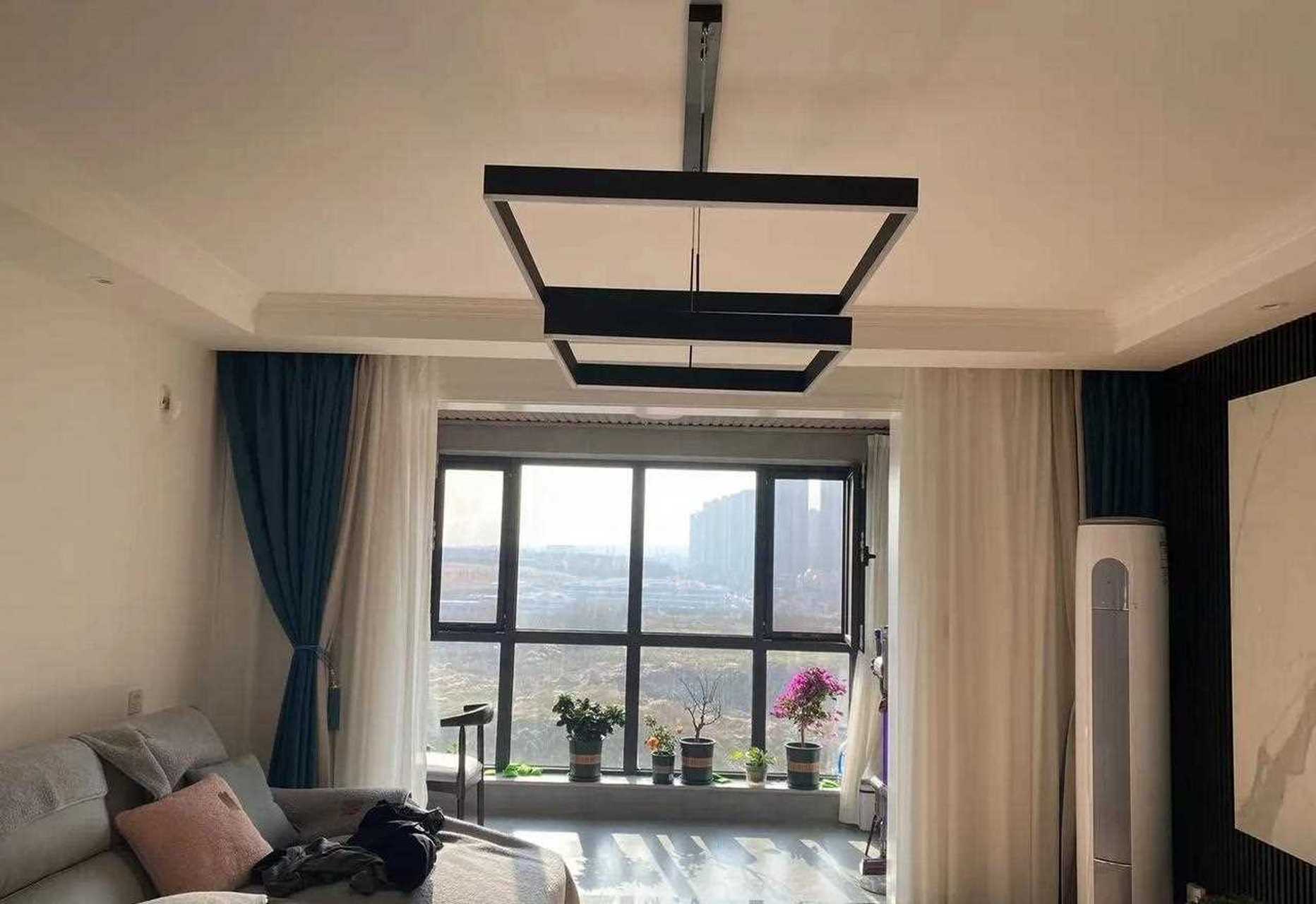 绿地曲江名城128平三室两厅现代简约完工实景