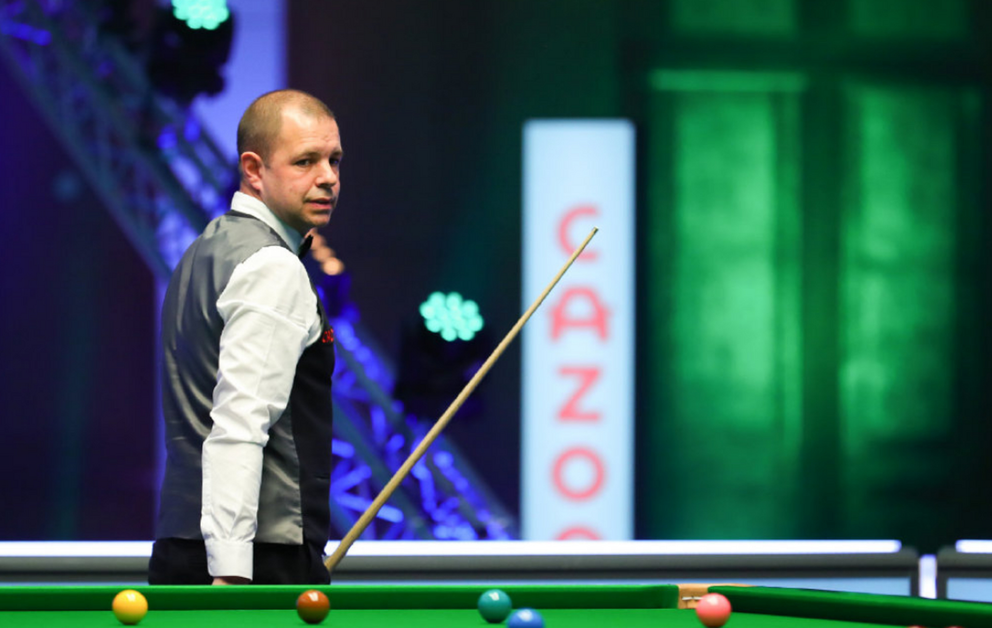 2胜14负,#巴里霍金斯# :怀着战胜小特的信心出战#奥沙利文# .