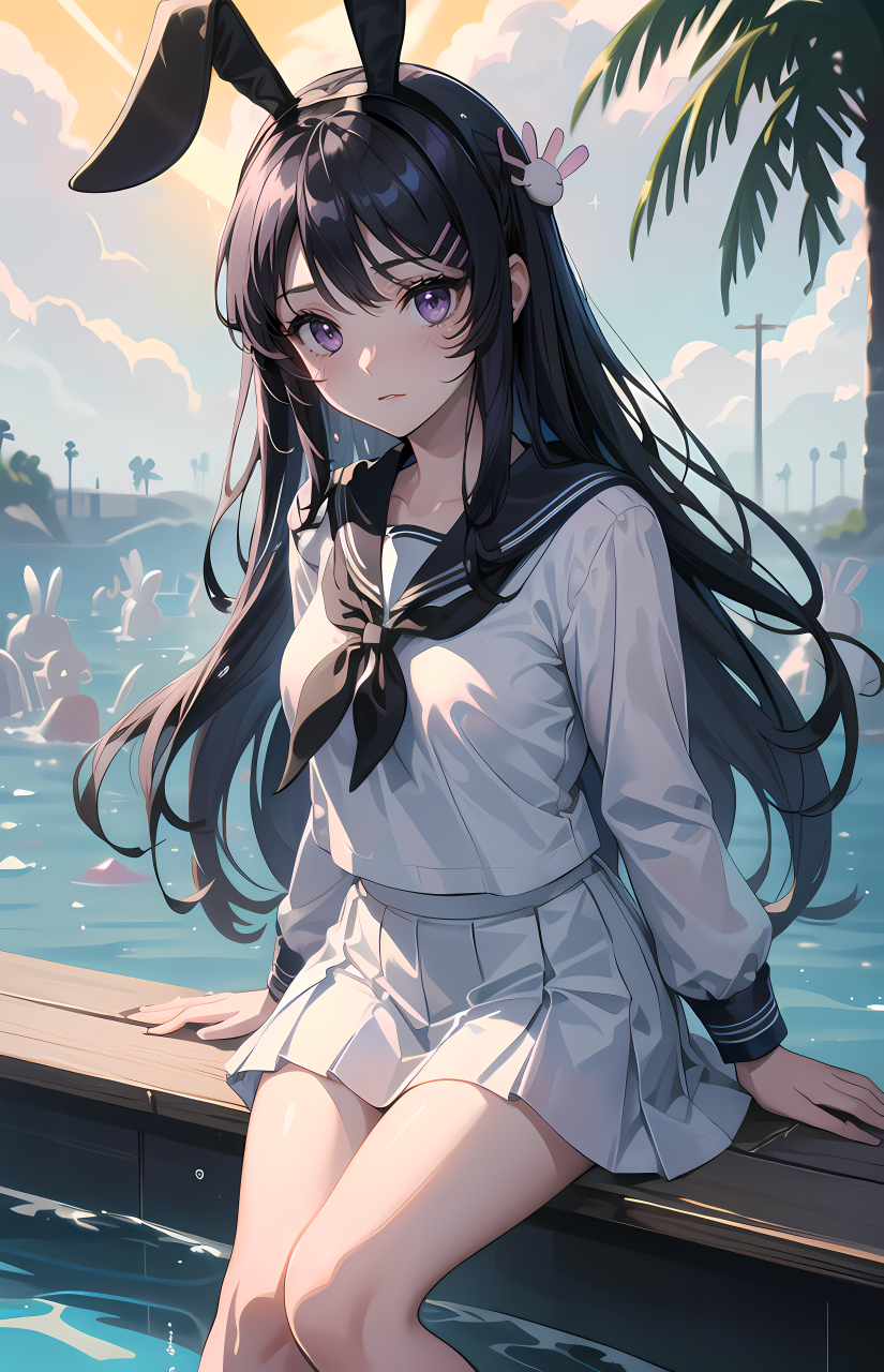 麻衣学姐 #二次元美图# #壁纸分享# #樱岛麻衣