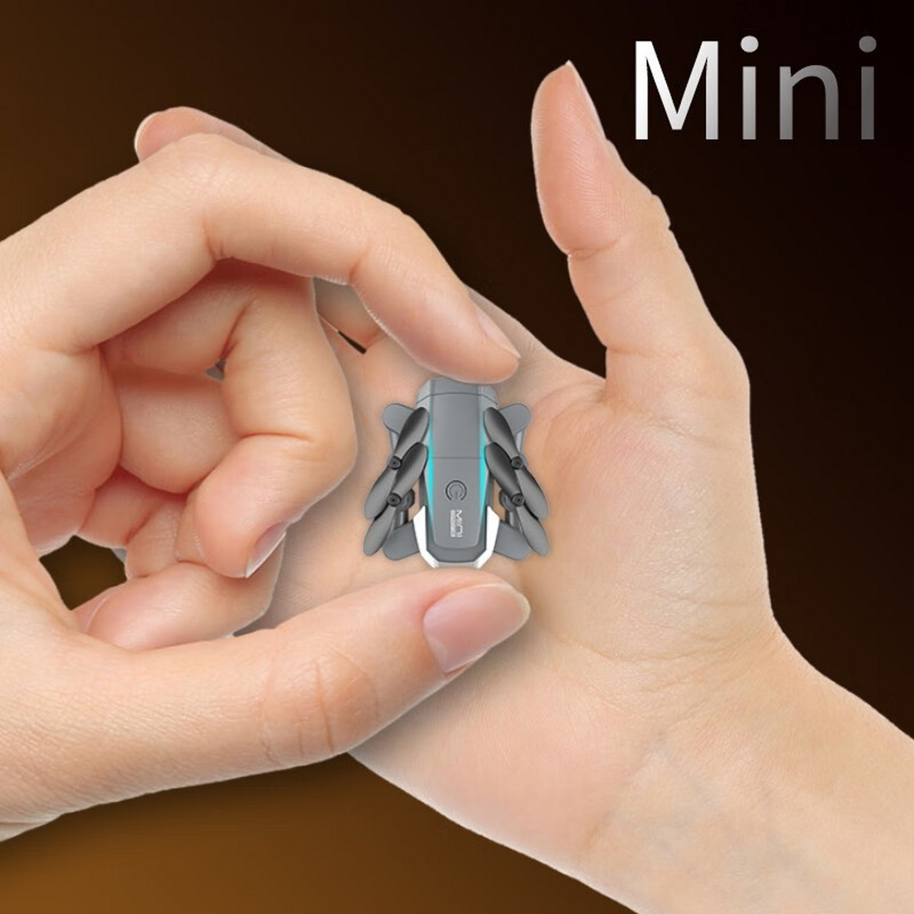 mini微型迷你无人机遥控飞机航拍小型避障室内飞行器玩具儿童礼 