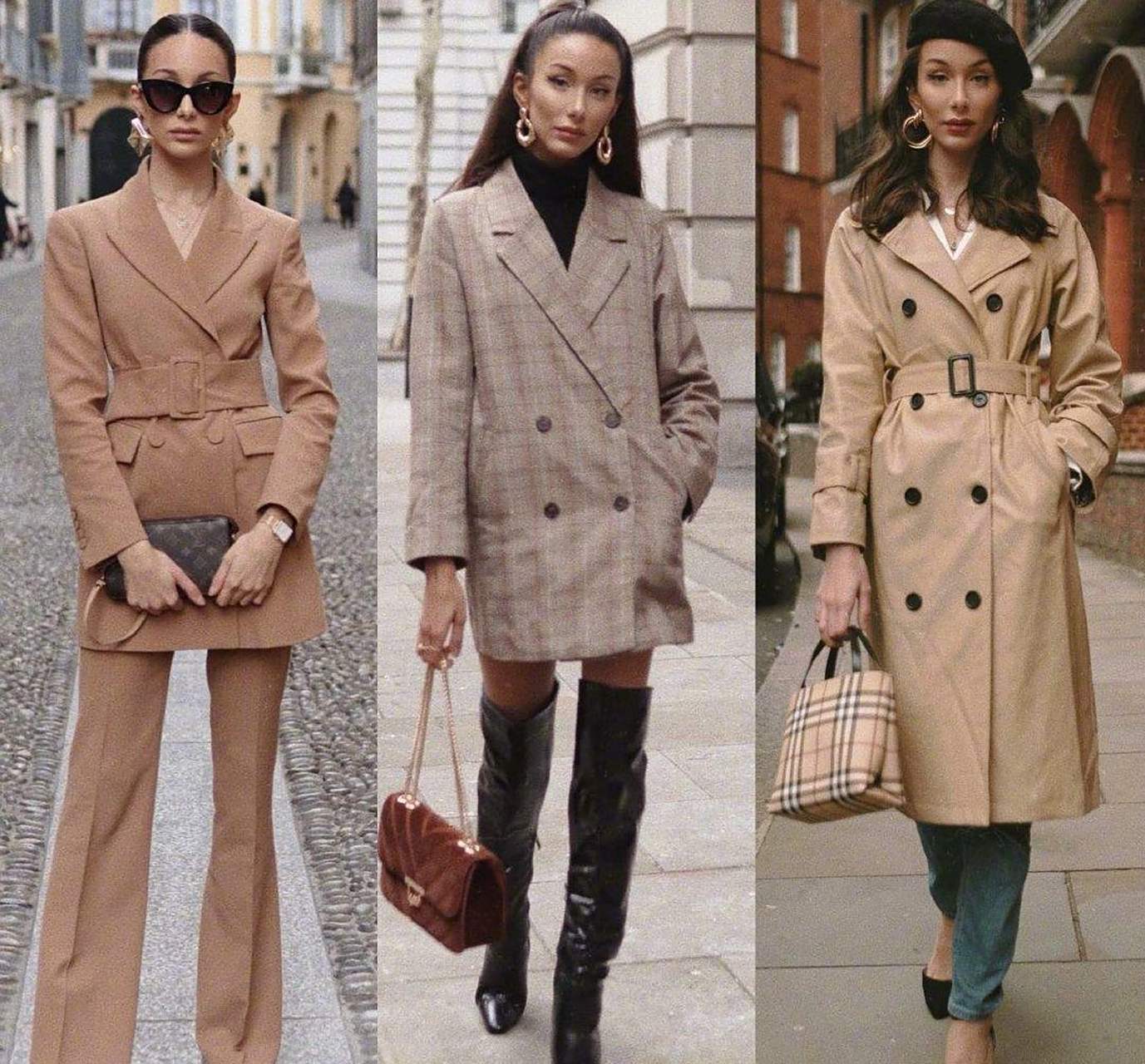 复古英式出街穿搭范本