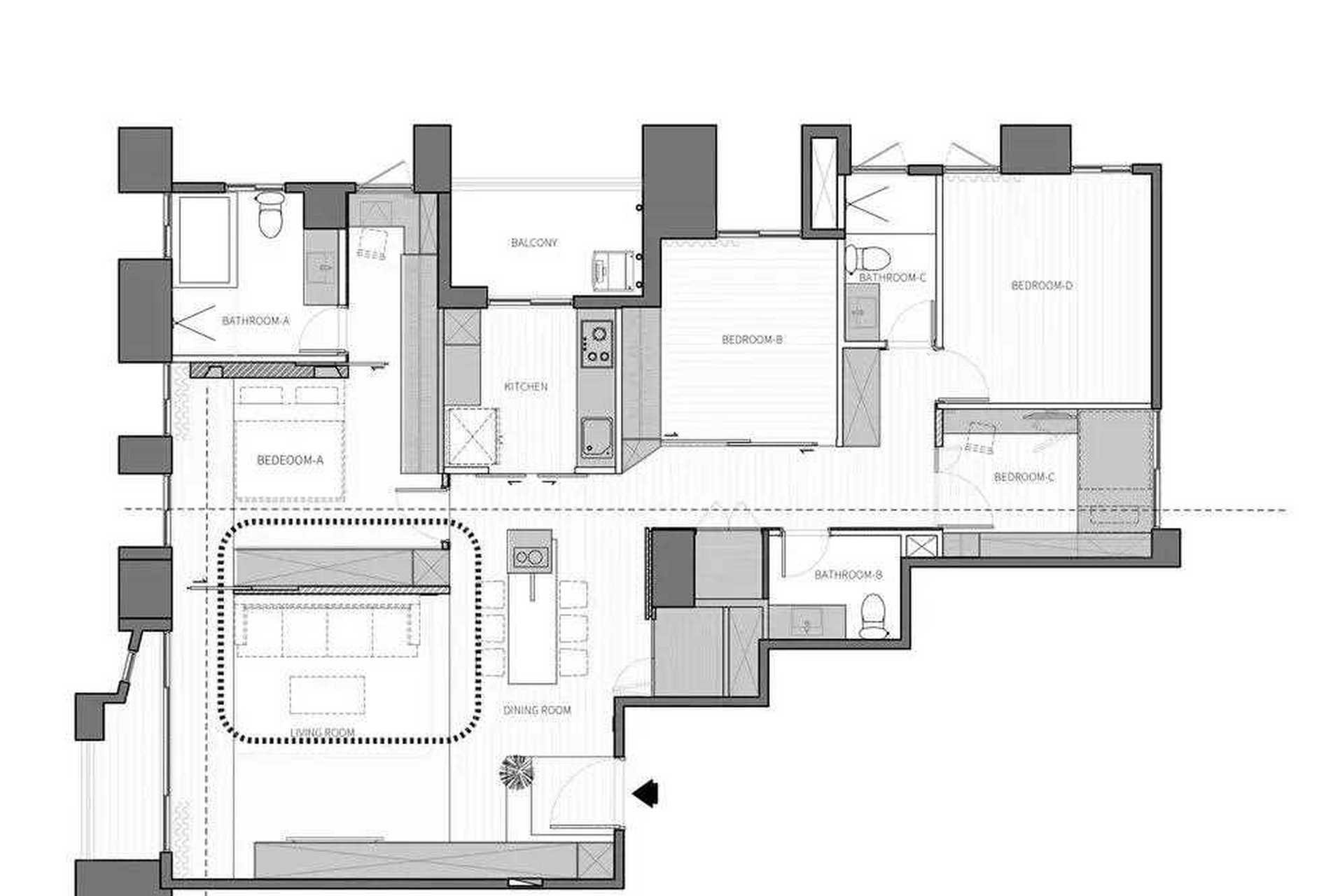【家居设计案例赏析极简美宅plus版,超强收纳储物令人惊艳不已!
