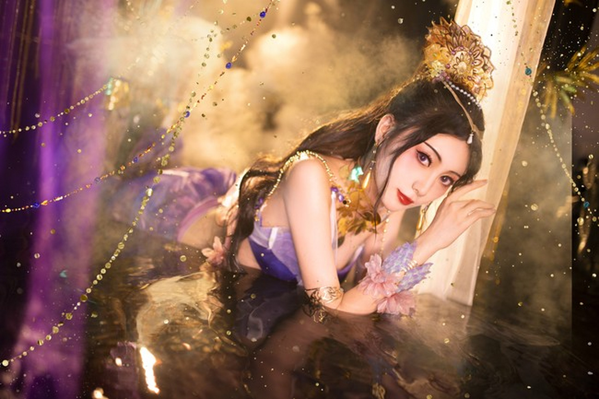 永劫无间 迦南花无痕 cos正片 从你决定出手的那一刻,就已是命中注定