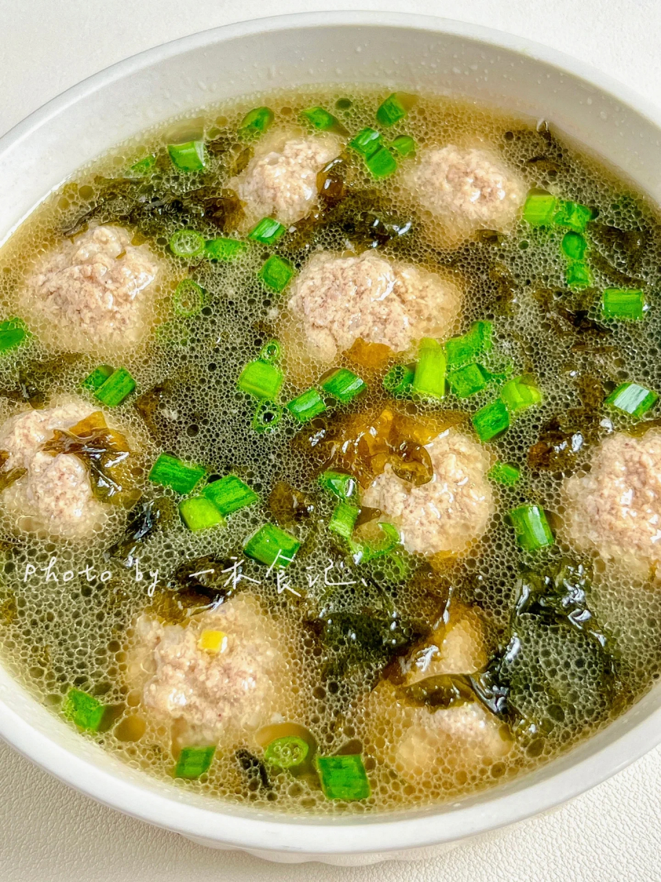 了,这个汤真的好鲜60156015  是好吃又鲜美的紫菜肉丸汤03