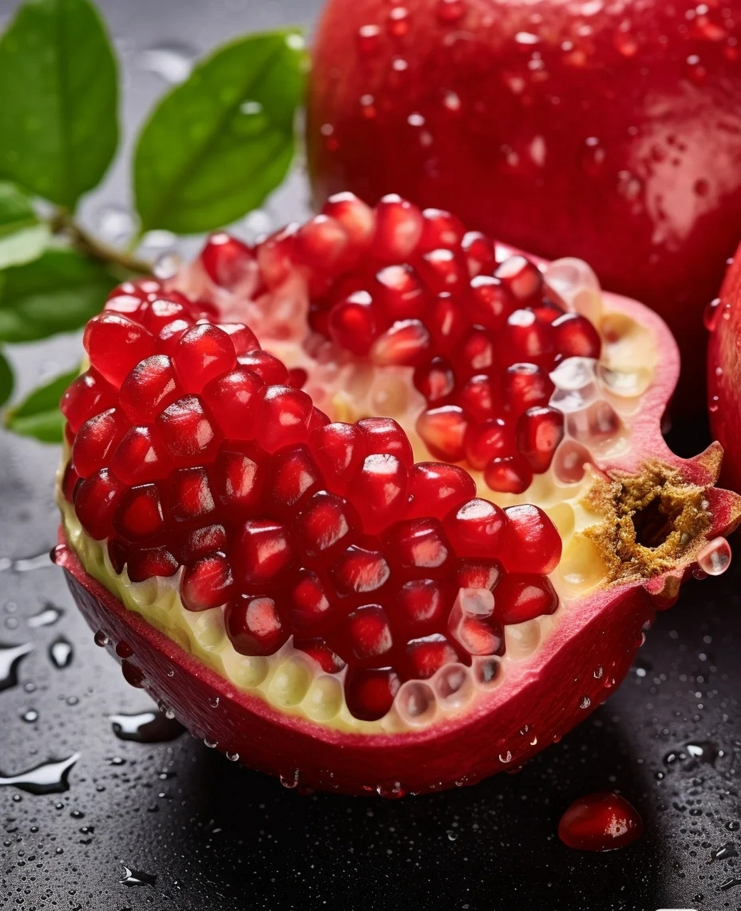 软籽石榴,又名"冰糖石榴",是石榴的一种,以其果仁柔软,甜度高且无籽的