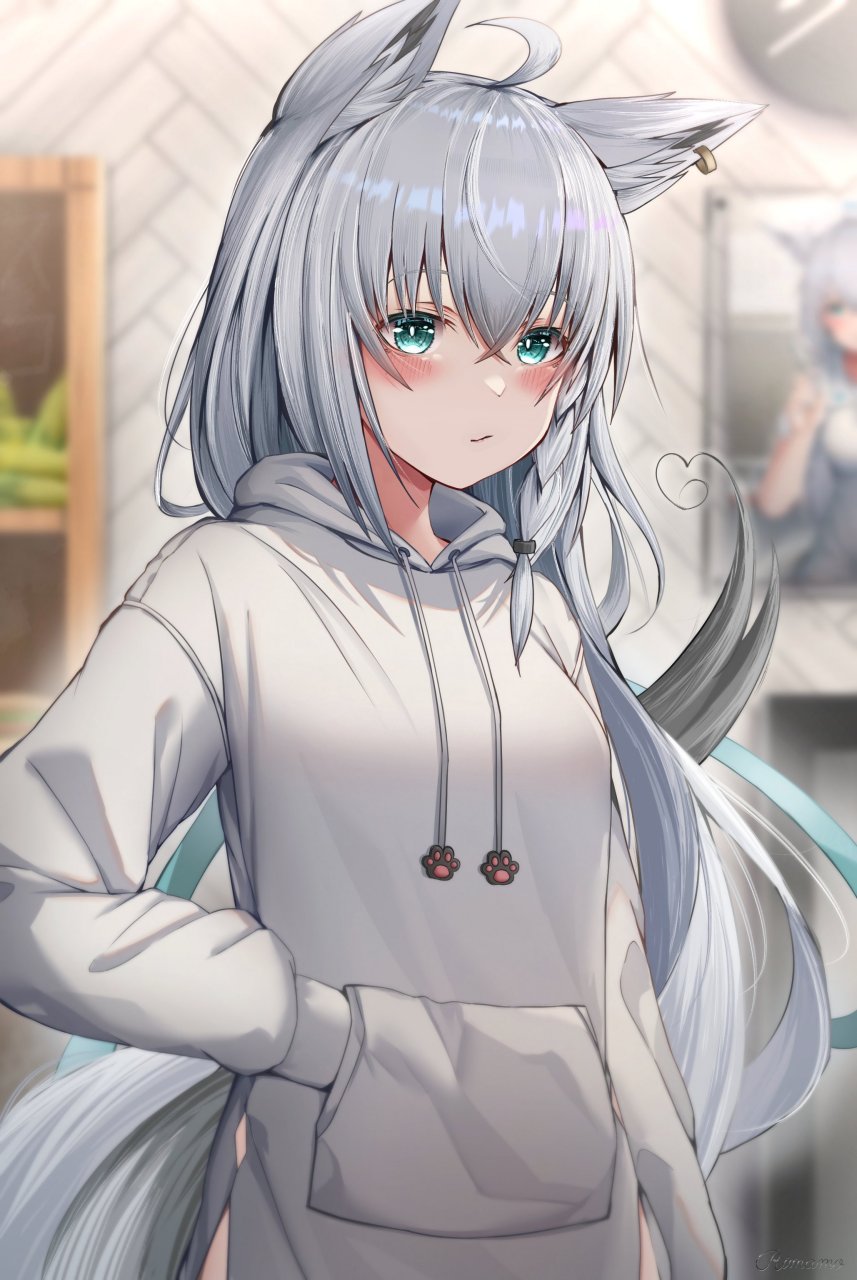 白上吹雪 画师:りまも