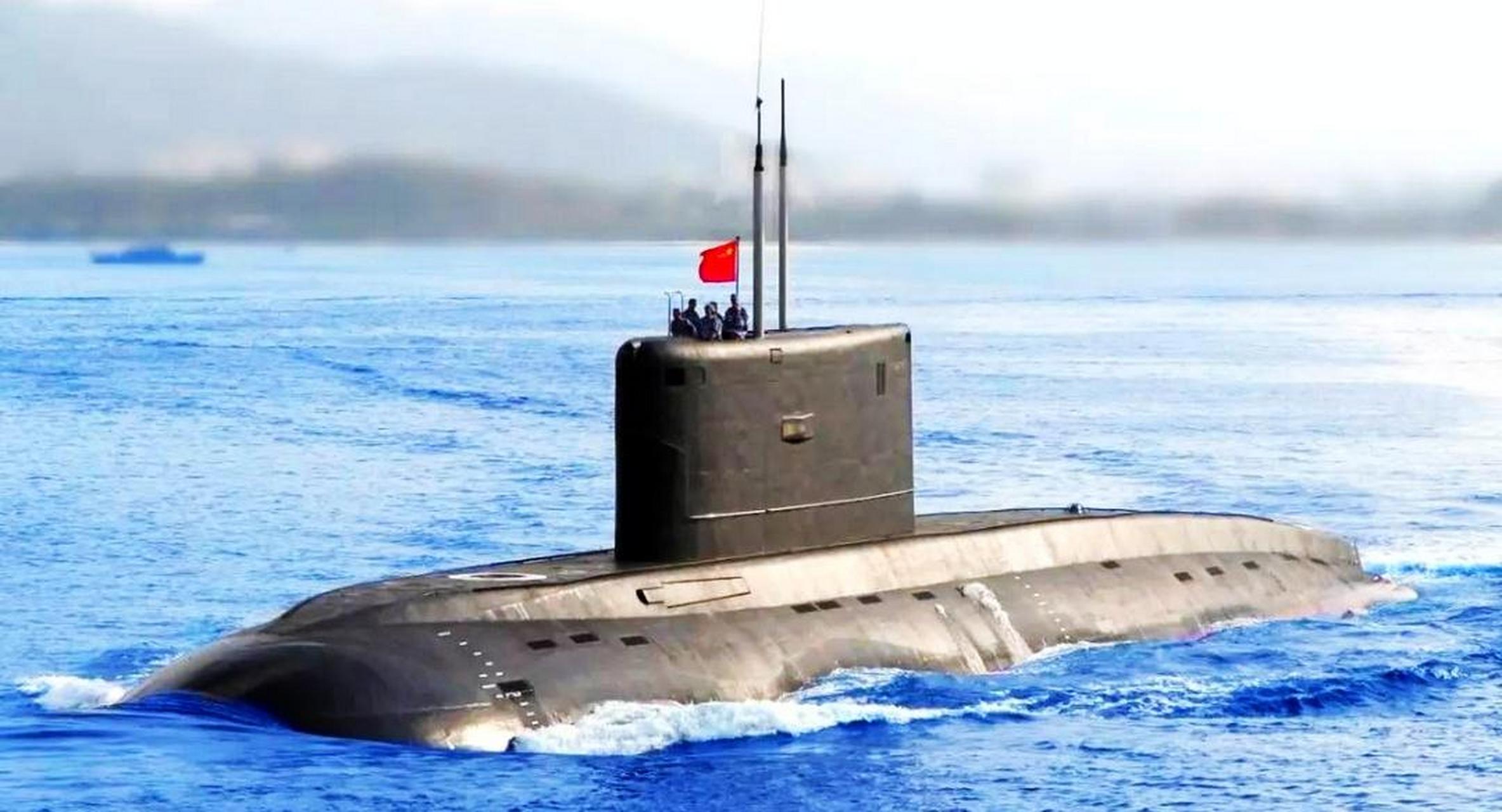 中国潜艇有了主动消声消音瓦#在美国智库进行的中美战争推演之中,核