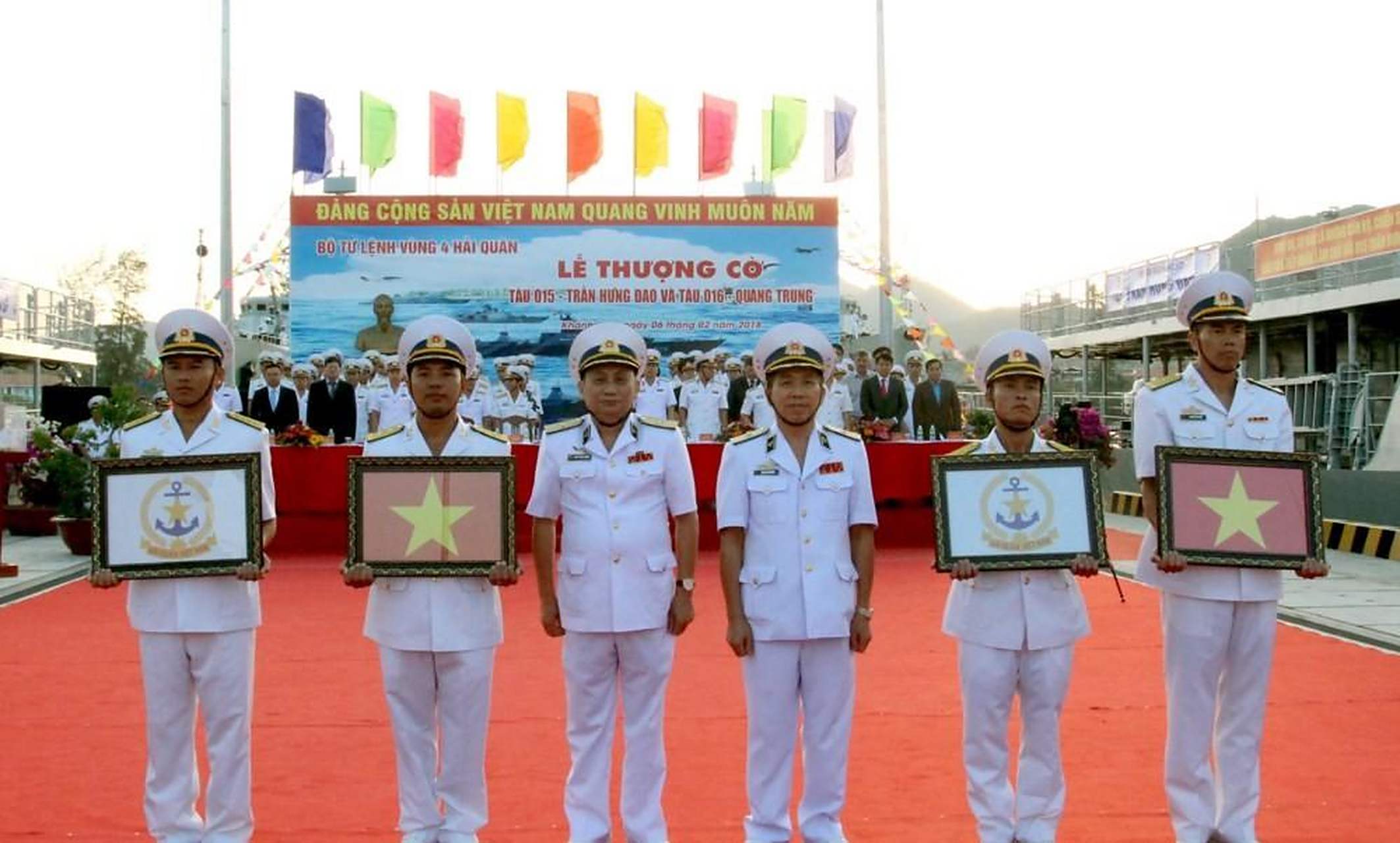 领动计划# 2018年2月16日越南海军俄制11661e型护卫舰hq-015 陈兴道