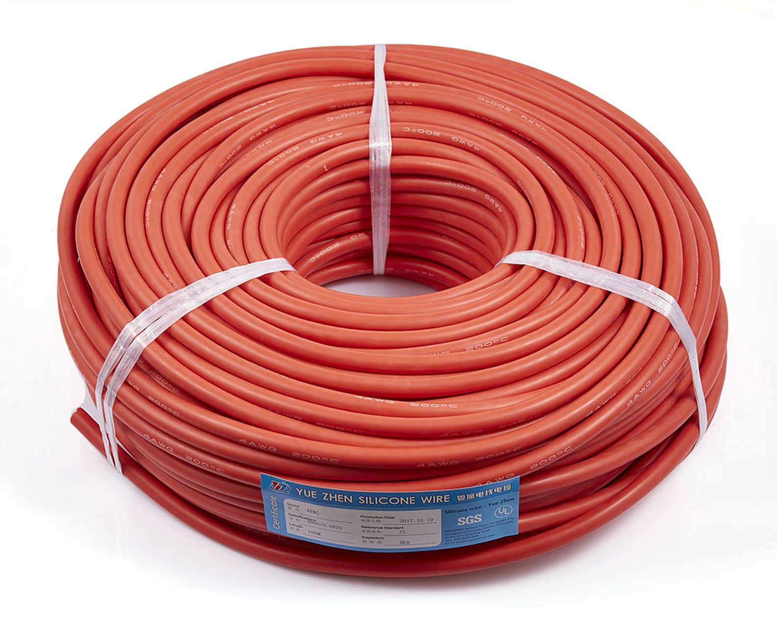 硅胶电线,工业名称为agr硅橡胶电线,是采用硅胶材料加工而成的电线