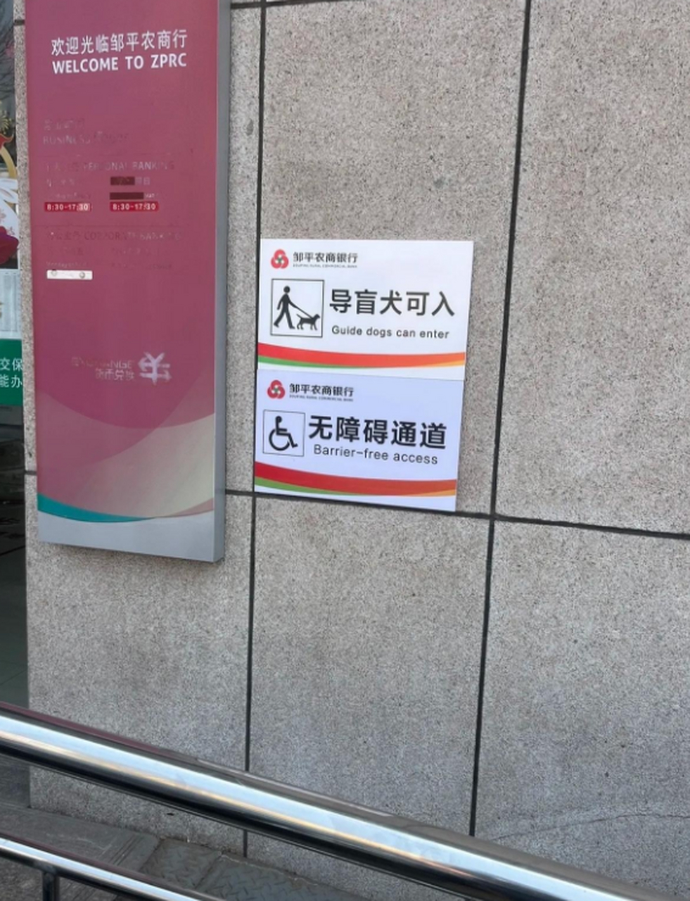 小朋友:这句"导盲犬可入"写谁看的!