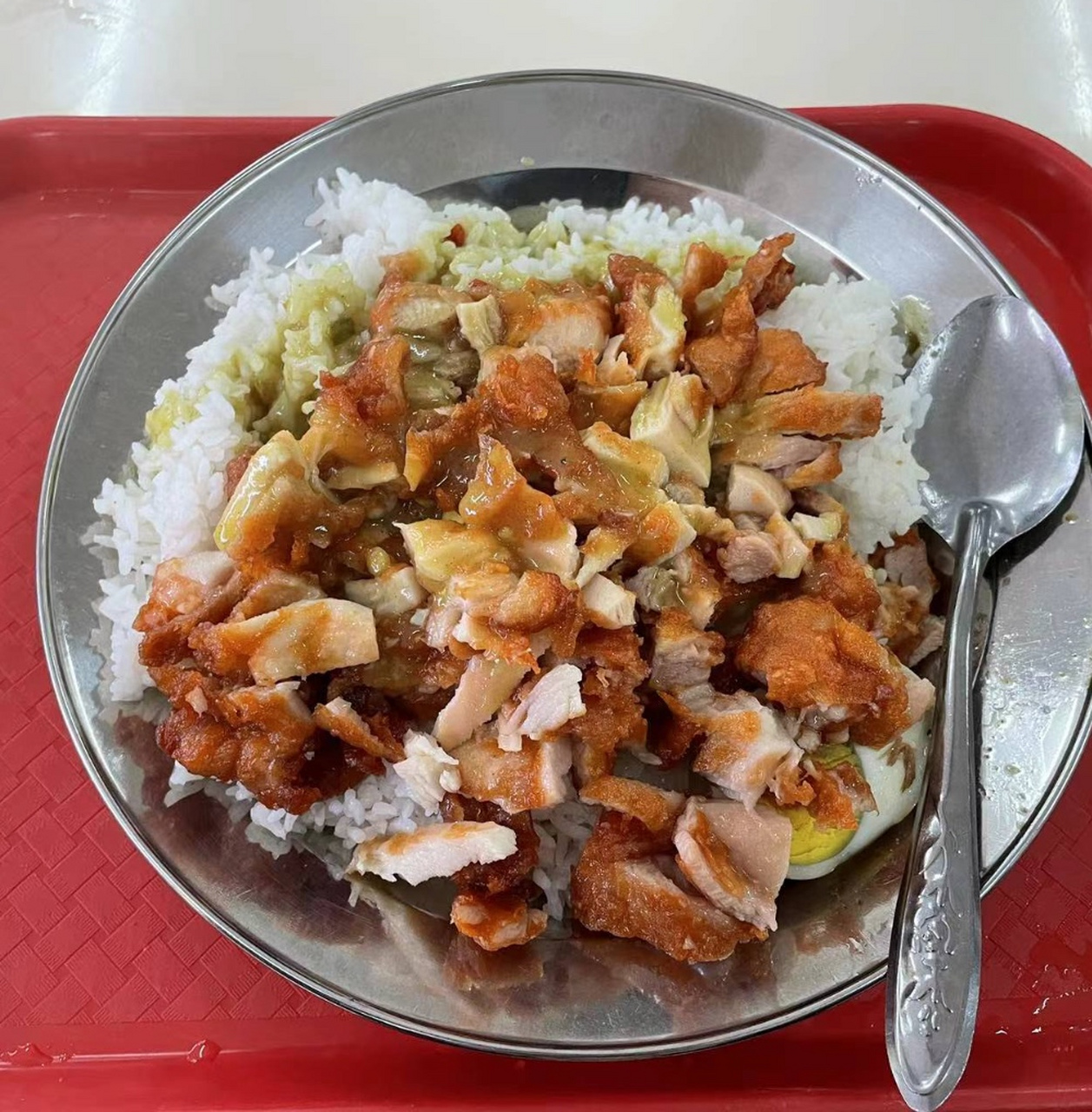 专科生活回忆录——咖喱烤肉拌饭 当品尝第一口时,烤肉的醇香和咖喱的
