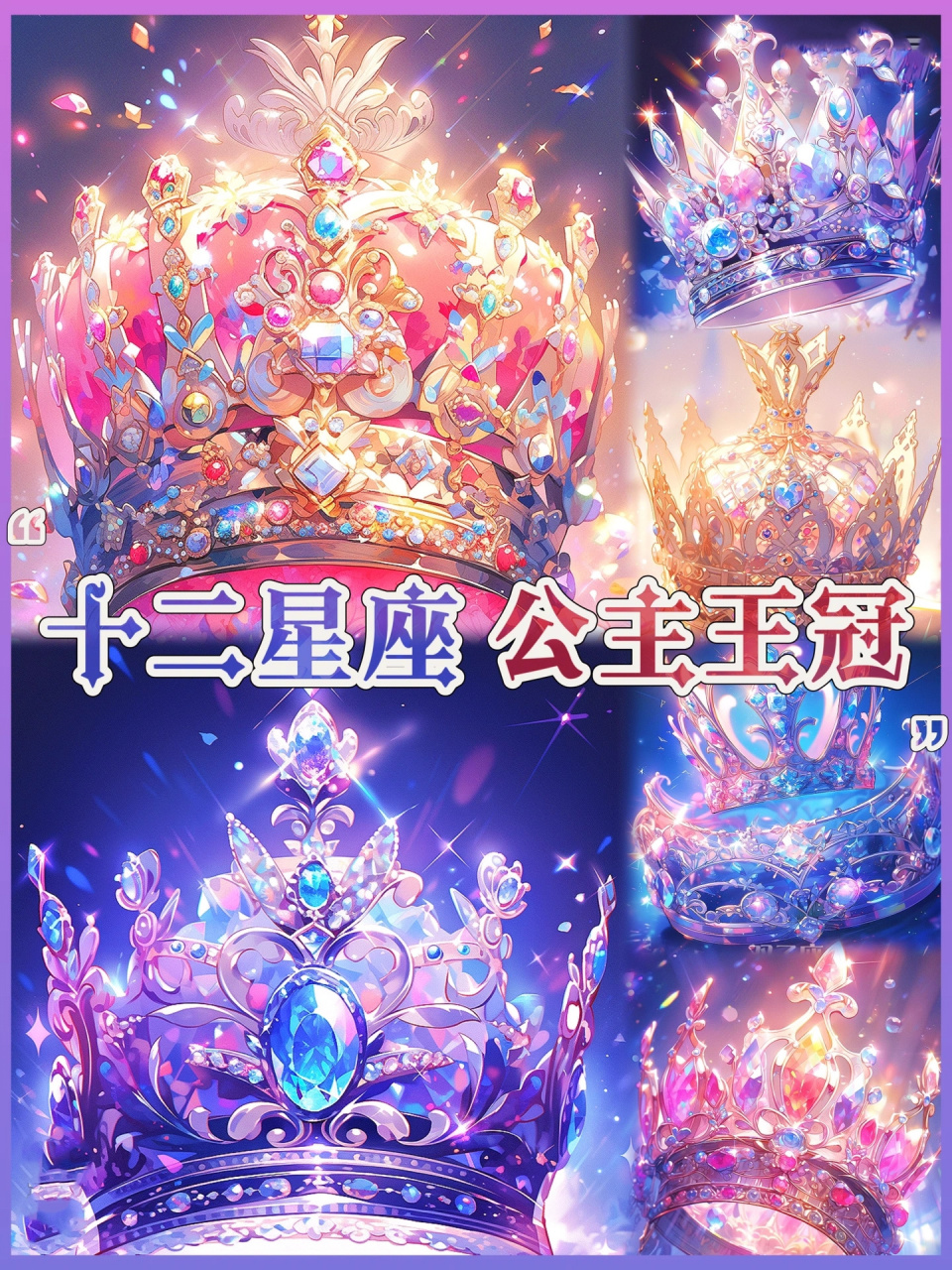 十二星座|公主当然都有王冠啦!