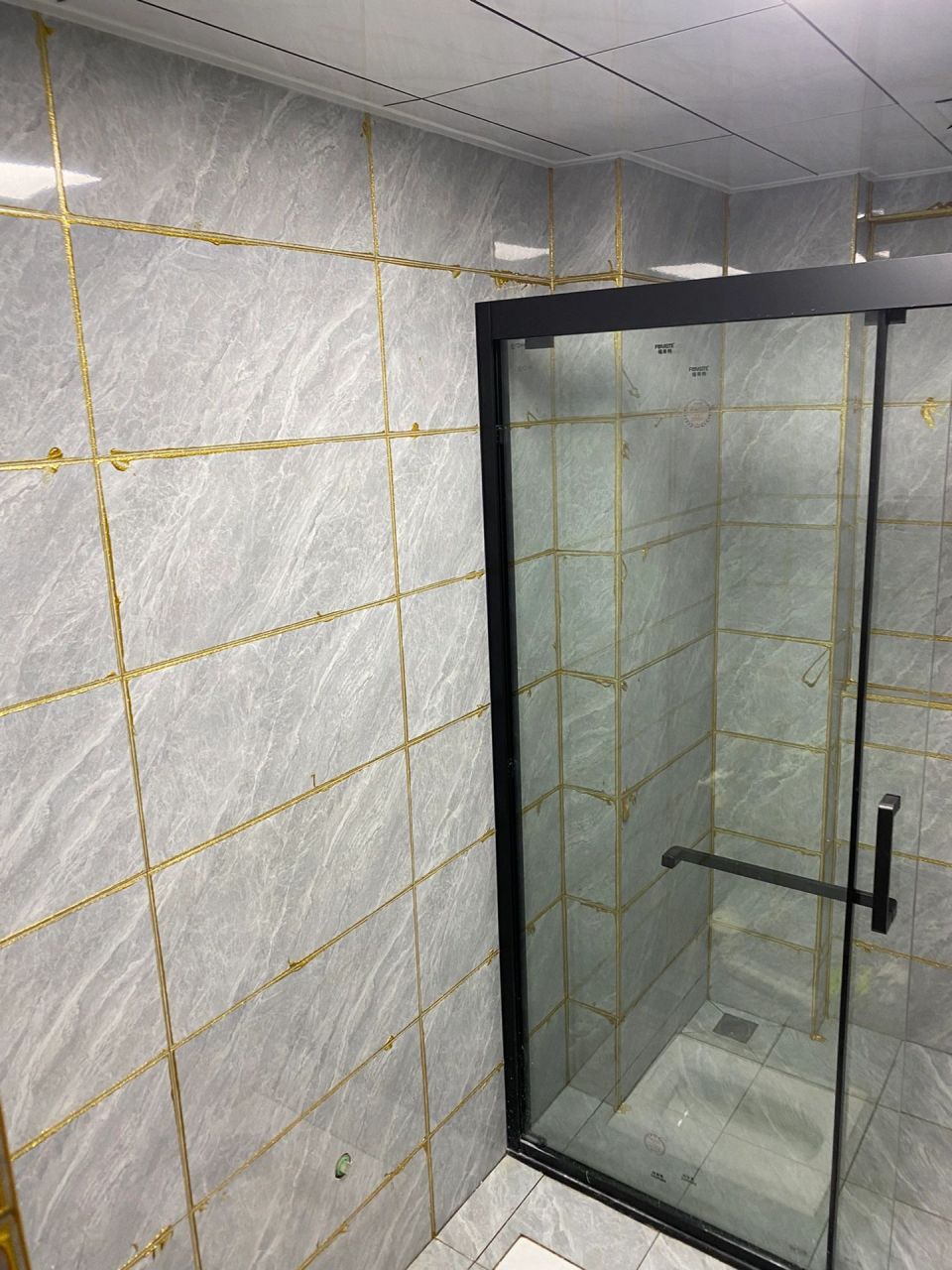 卖美缝的商家告诉我说,金色的更符合我家的气质,有了对比才会突出这种