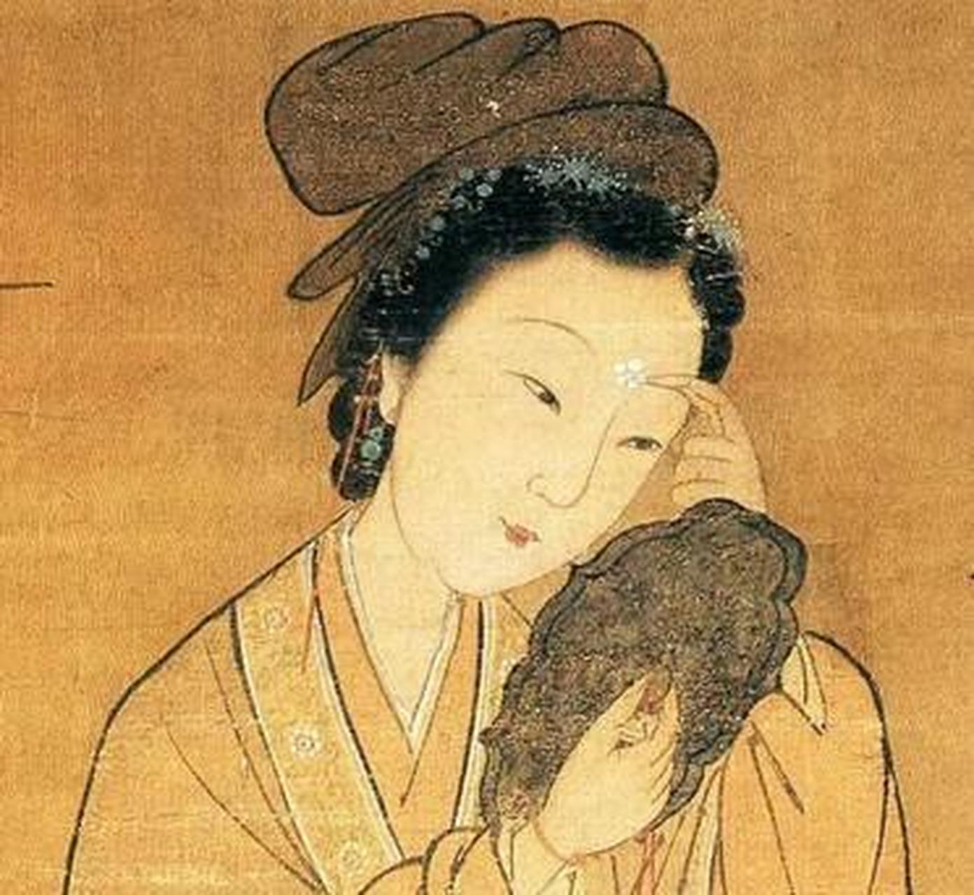 明朝时,有一年重阳节,袁圣的妻子尤氏端着酒杯对妾