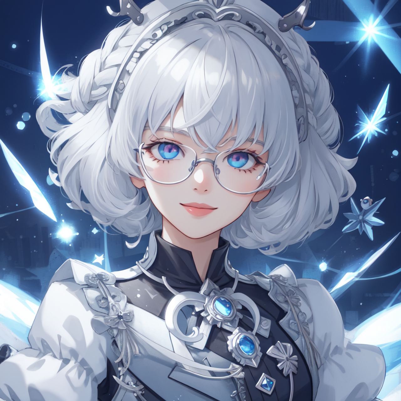 ai绘画# #ai二次元绘画# 动漫美少女