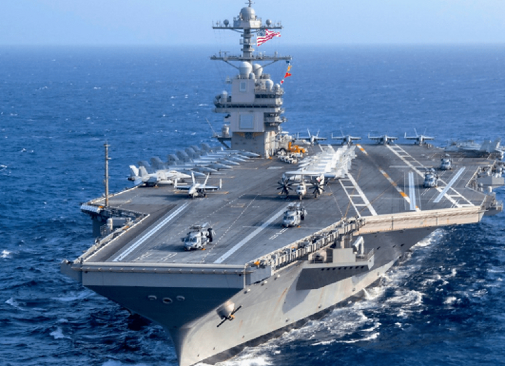 美媒曝光004型航母设计图,外观酷似"福特"级,核动力有盼头?