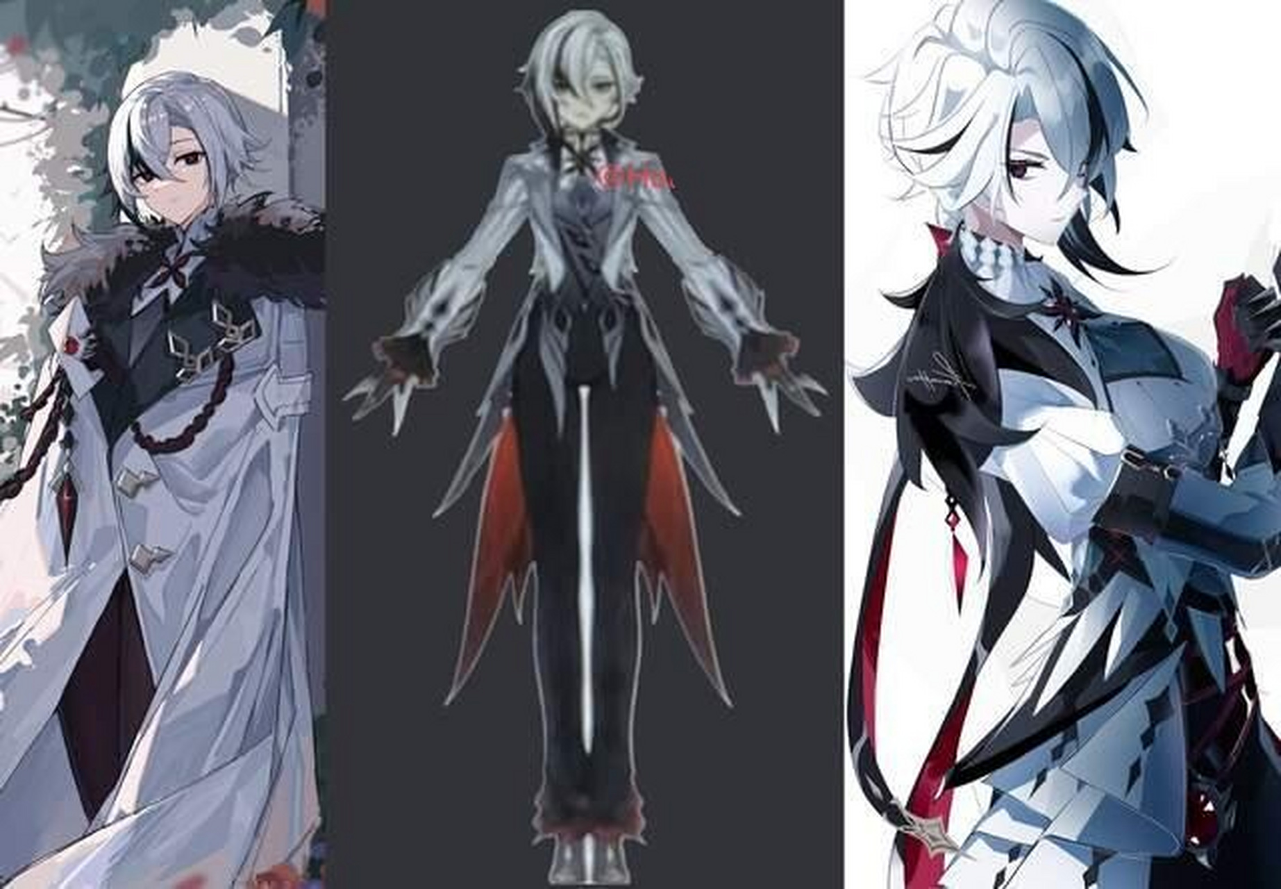 原神# 莱欧斯利,仆人高清人设图首爆!