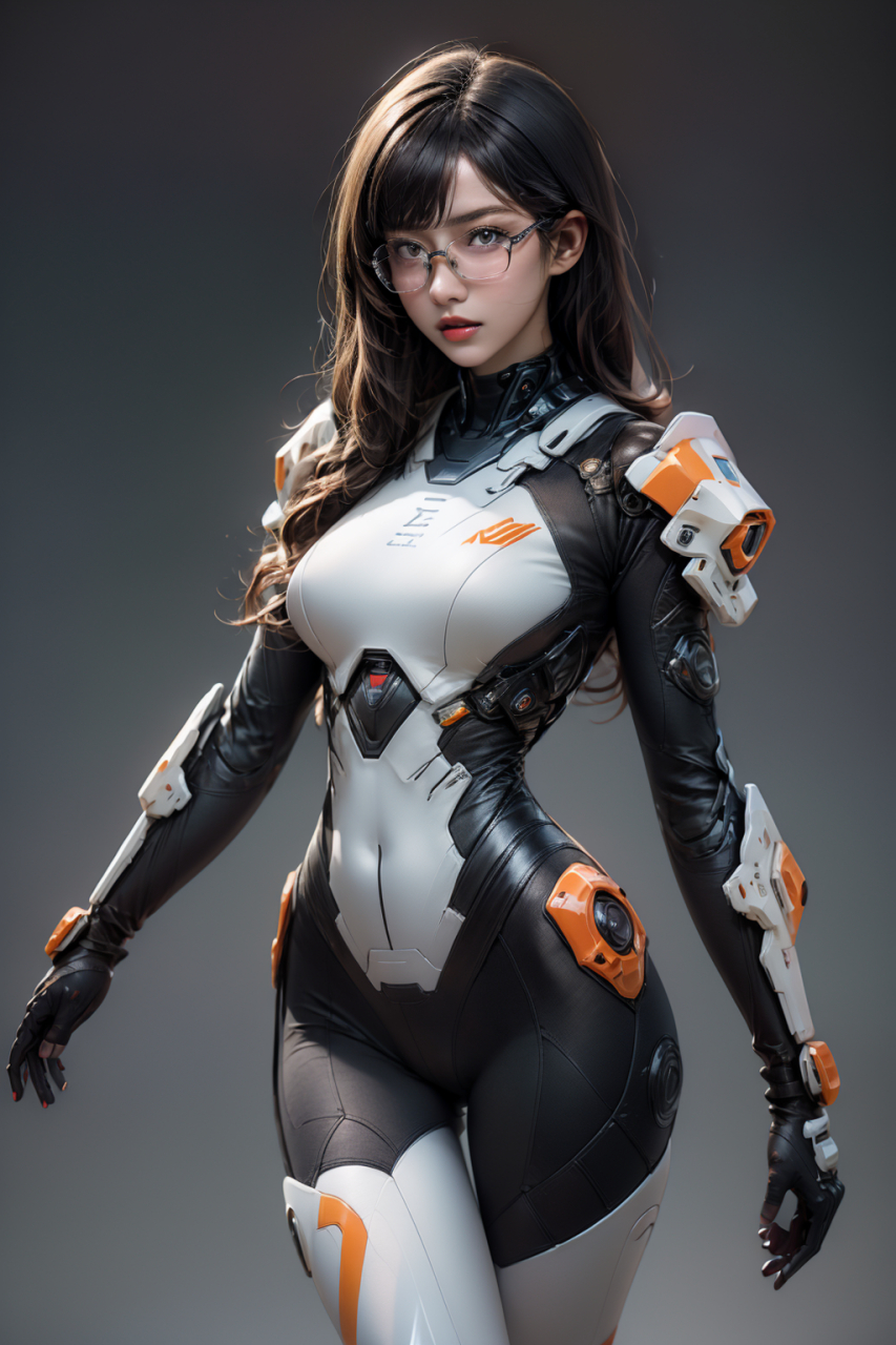 科幻,战斗服,长发美女